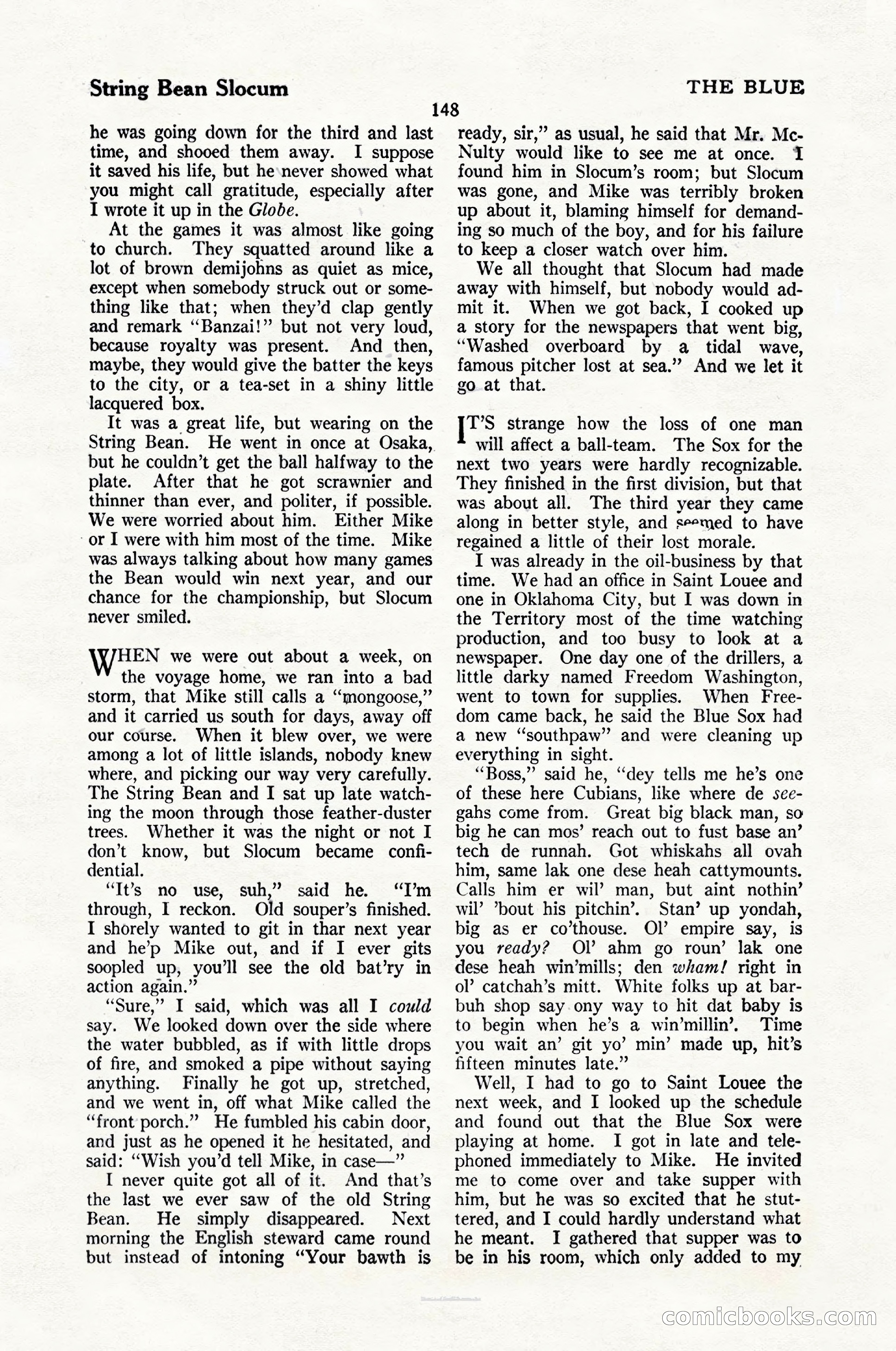 The Blue Book Magazine, February 1924 — page 154 of 216