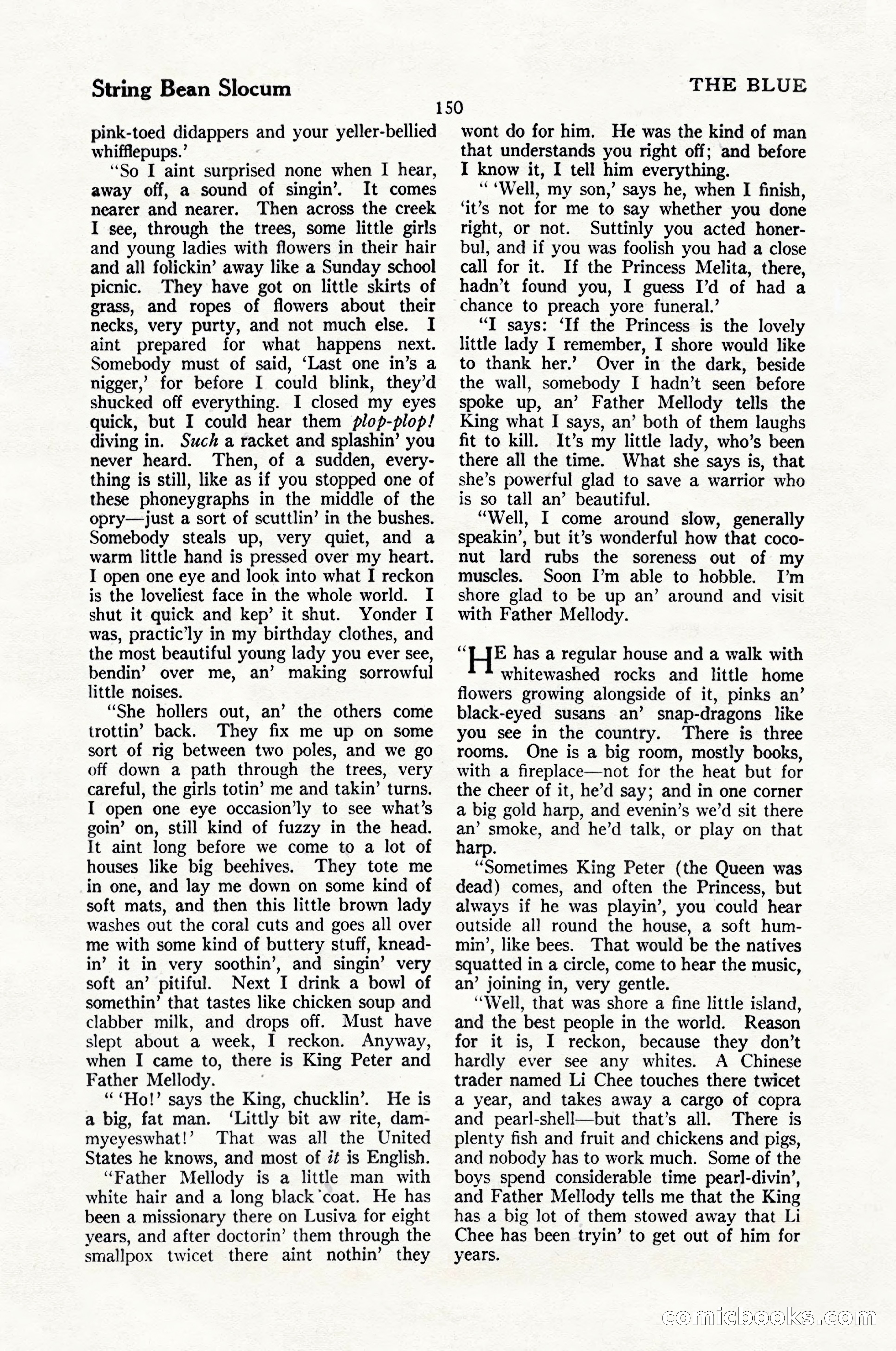 The Blue Book Magazine, February 1924 — page 156 of 216