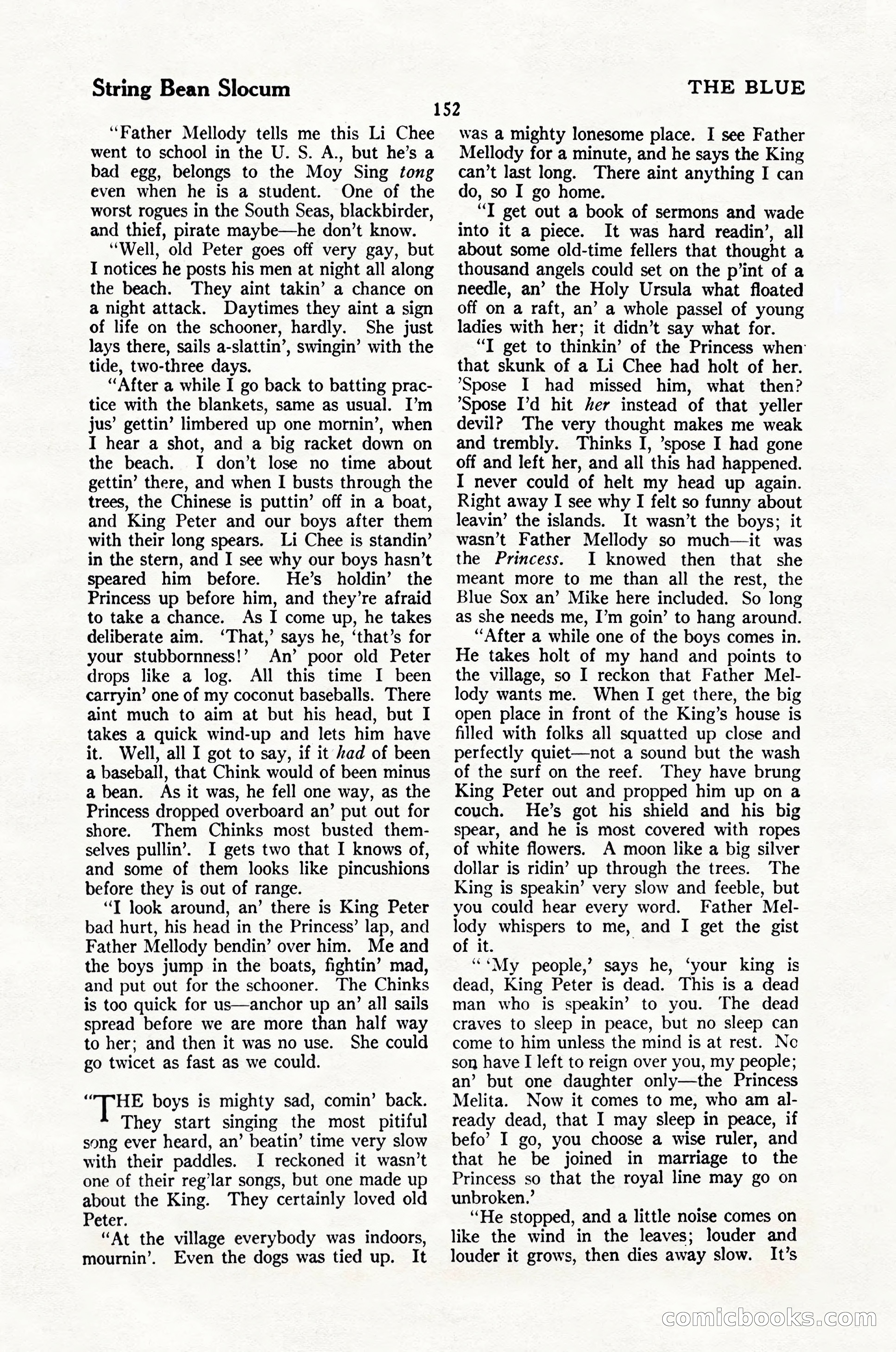 The Blue Book Magazine, February 1924 — page 158 of 216
