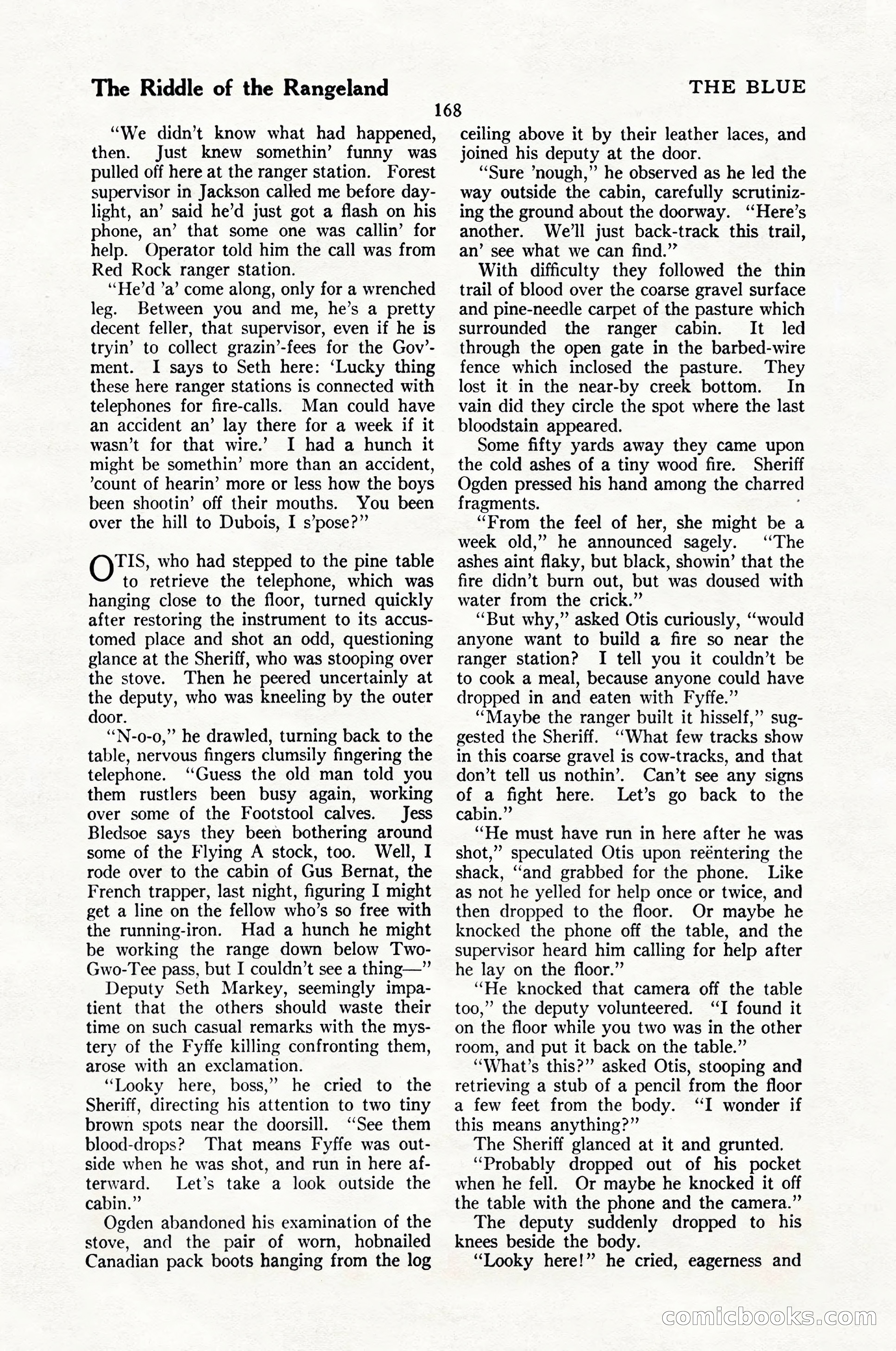 The Blue Book Magazine, February 1924 — page 174 of 216