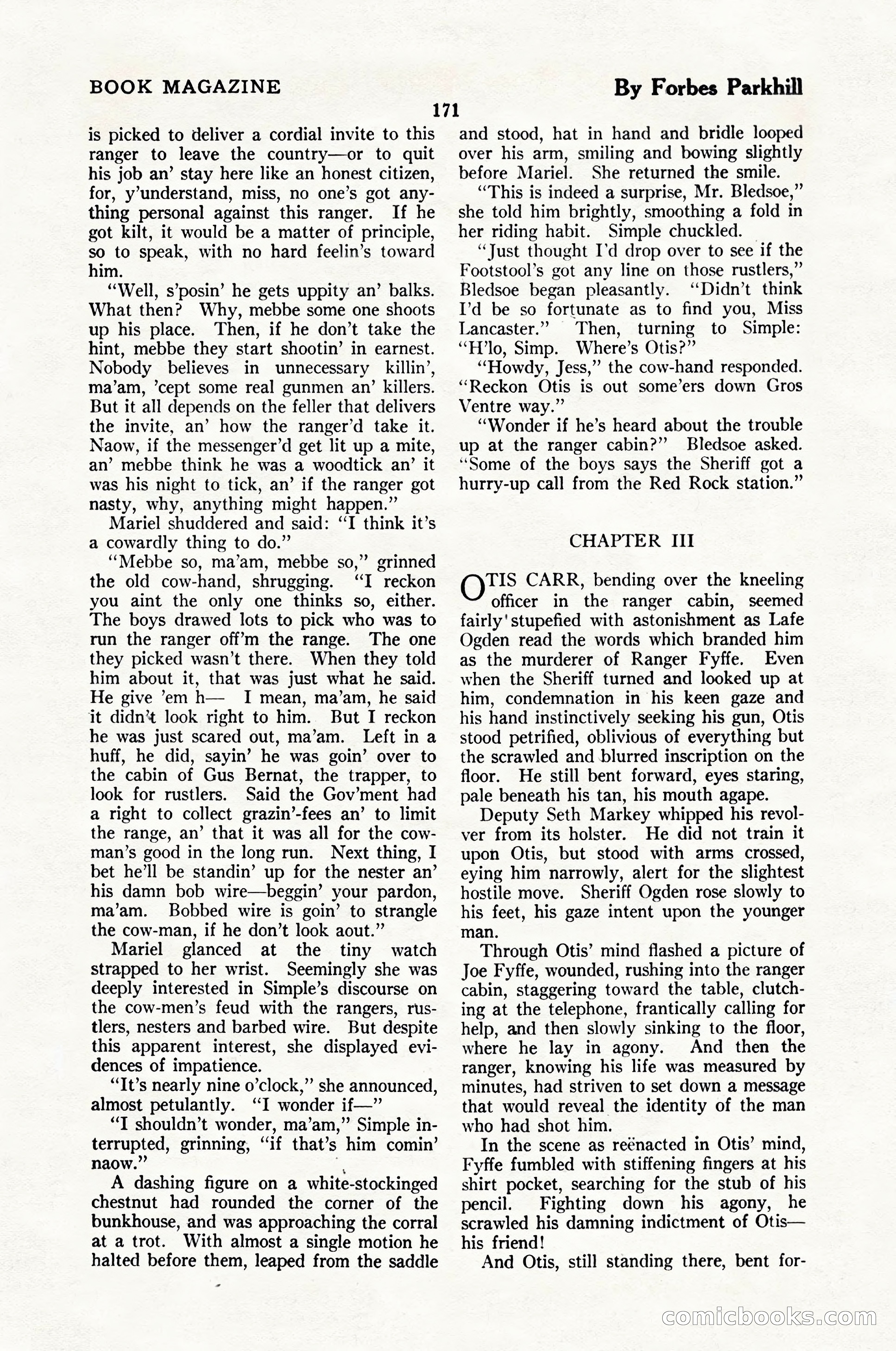 The Blue Book Magazine, February 1924 — page 177 of 216
