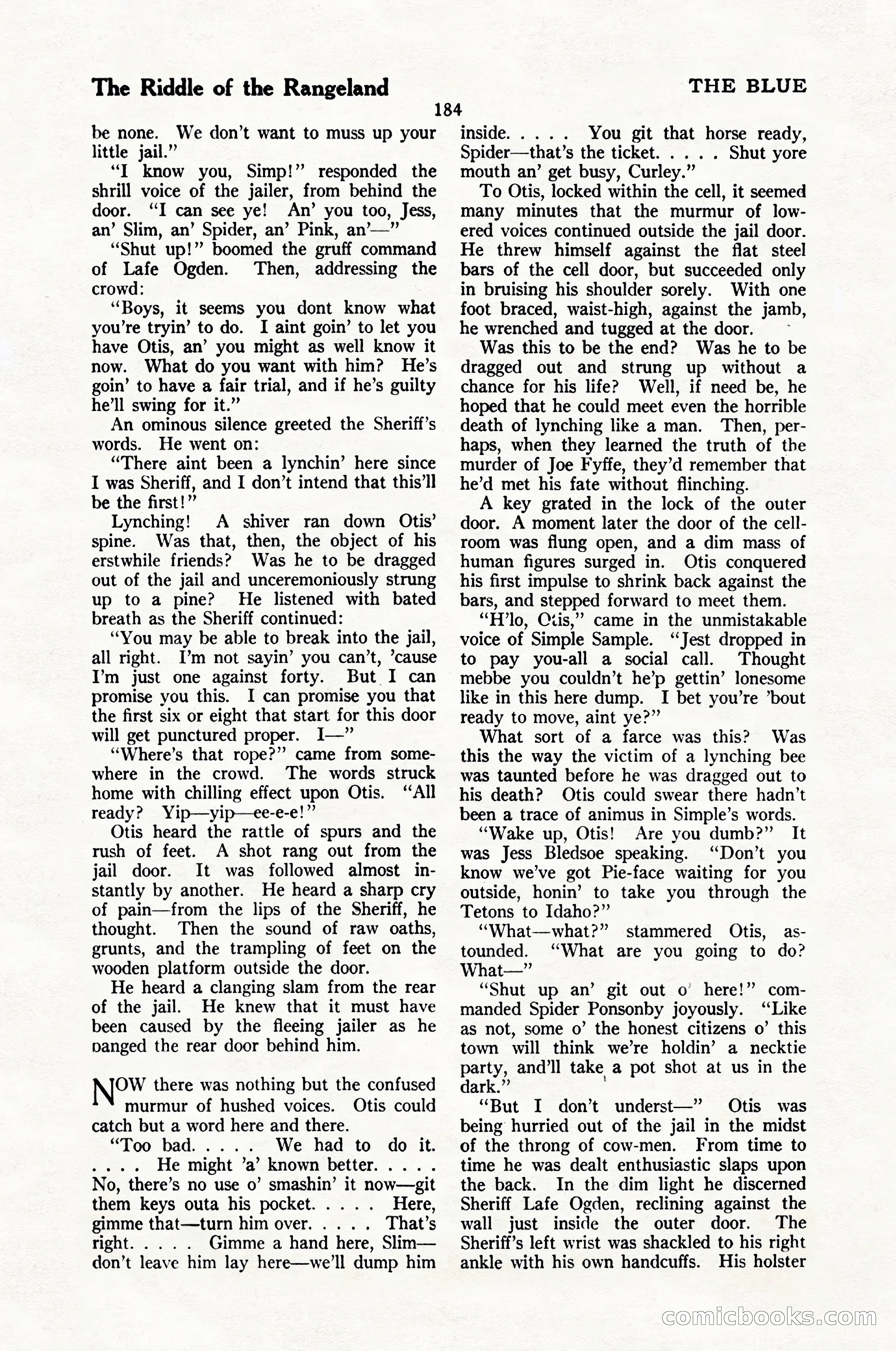 The Blue Book Magazine, February 1924 — page 190 of 216