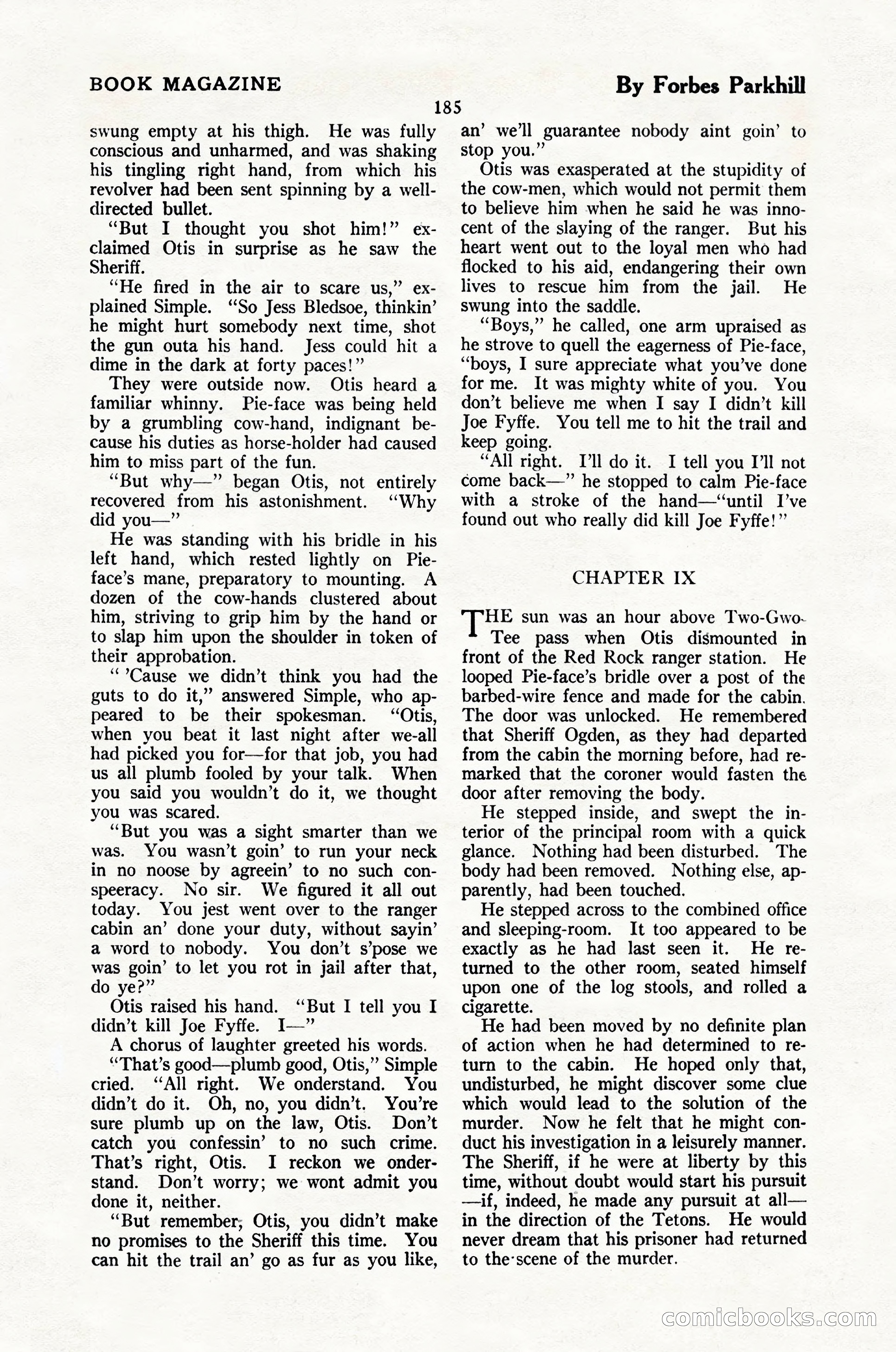 The Blue Book Magazine, February 1924 — page 191 of 216