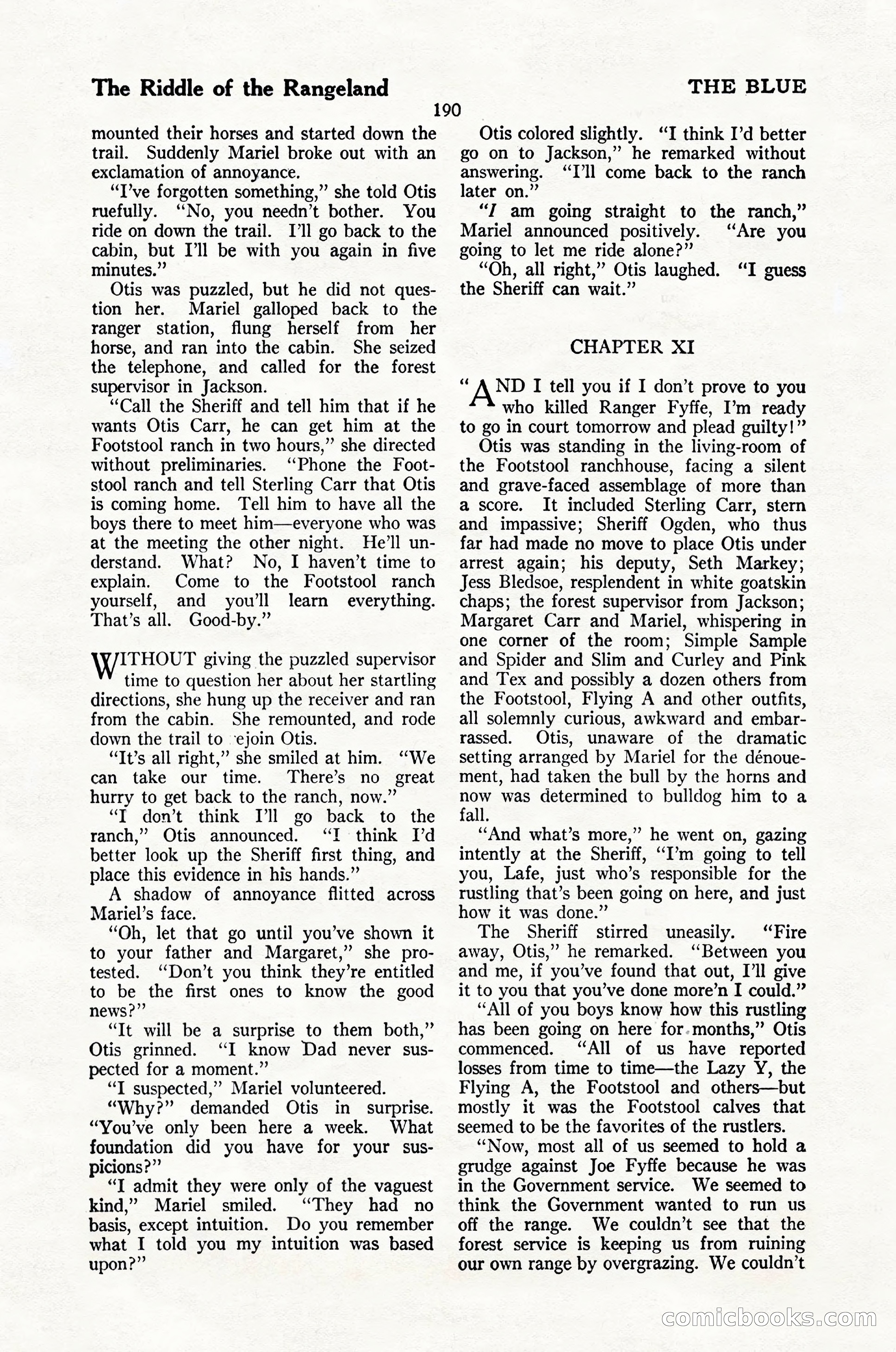 The Blue Book Magazine, February 1924 — page 196 of 216