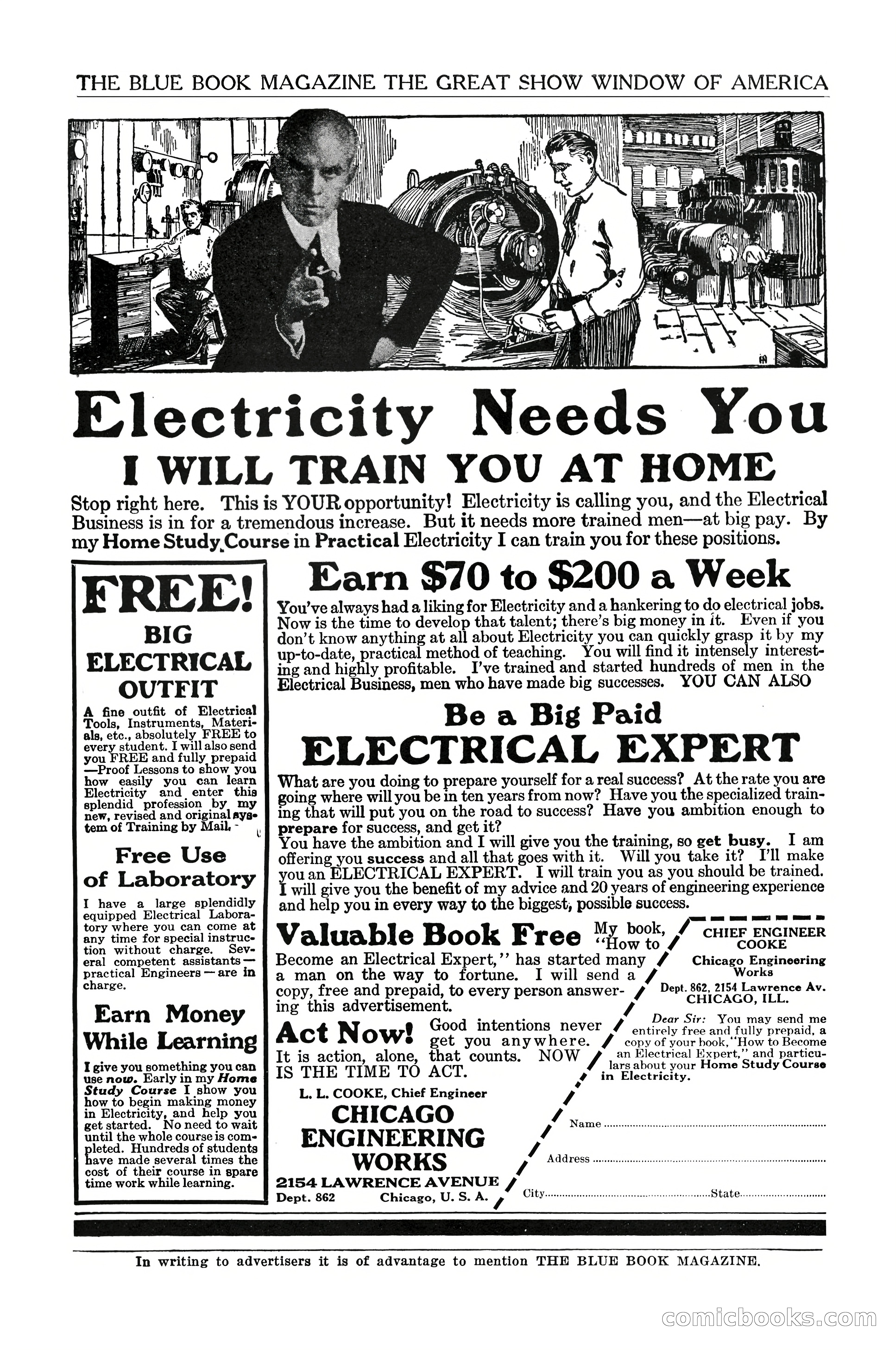 The Blue Book Magazine, February 1924 — page 201 of 216