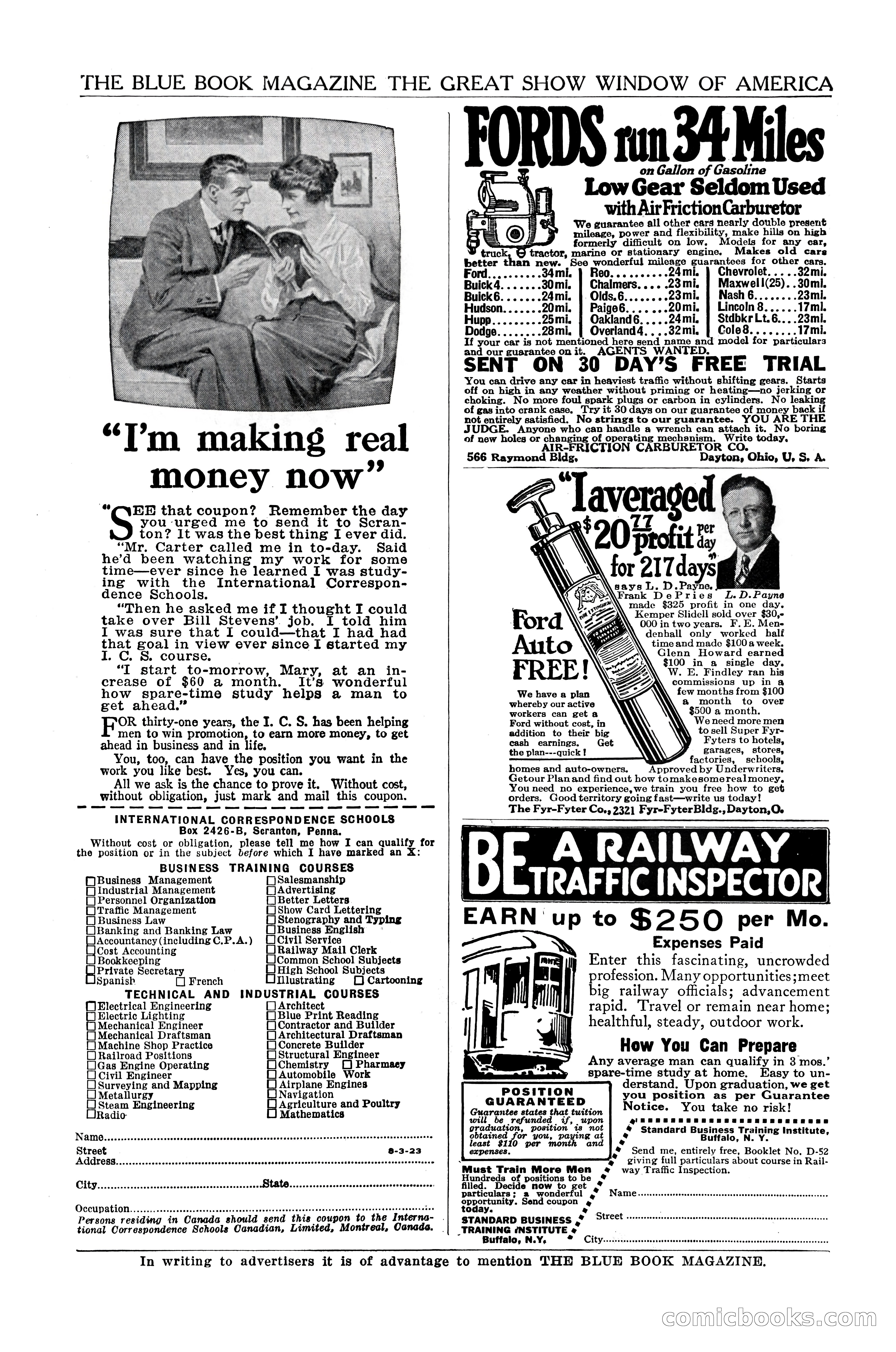 The Blue Book Magazine, February 1924 — page 208 of 216