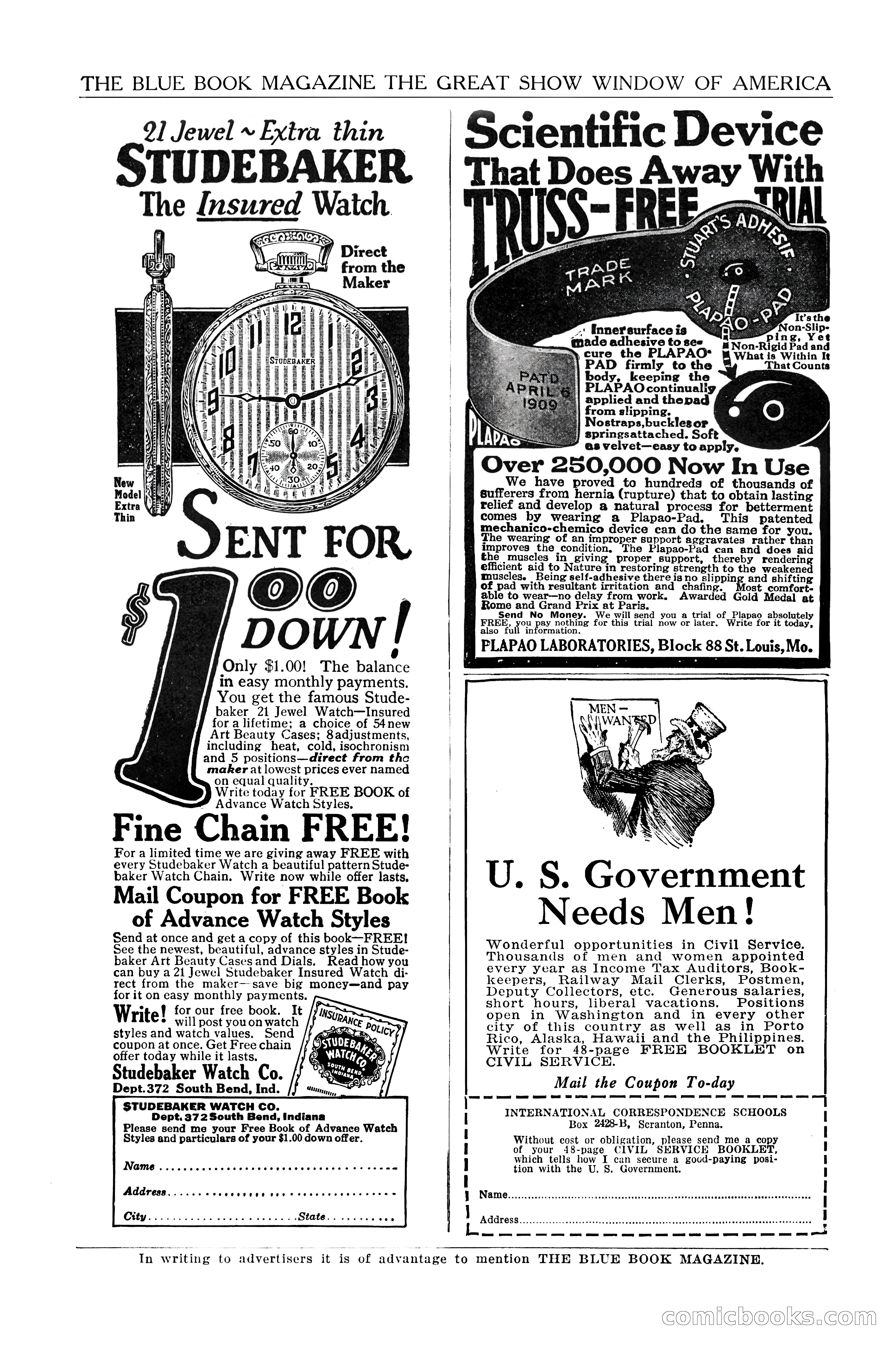The Blue Book Magazine, February 1924 — page 210 of 216