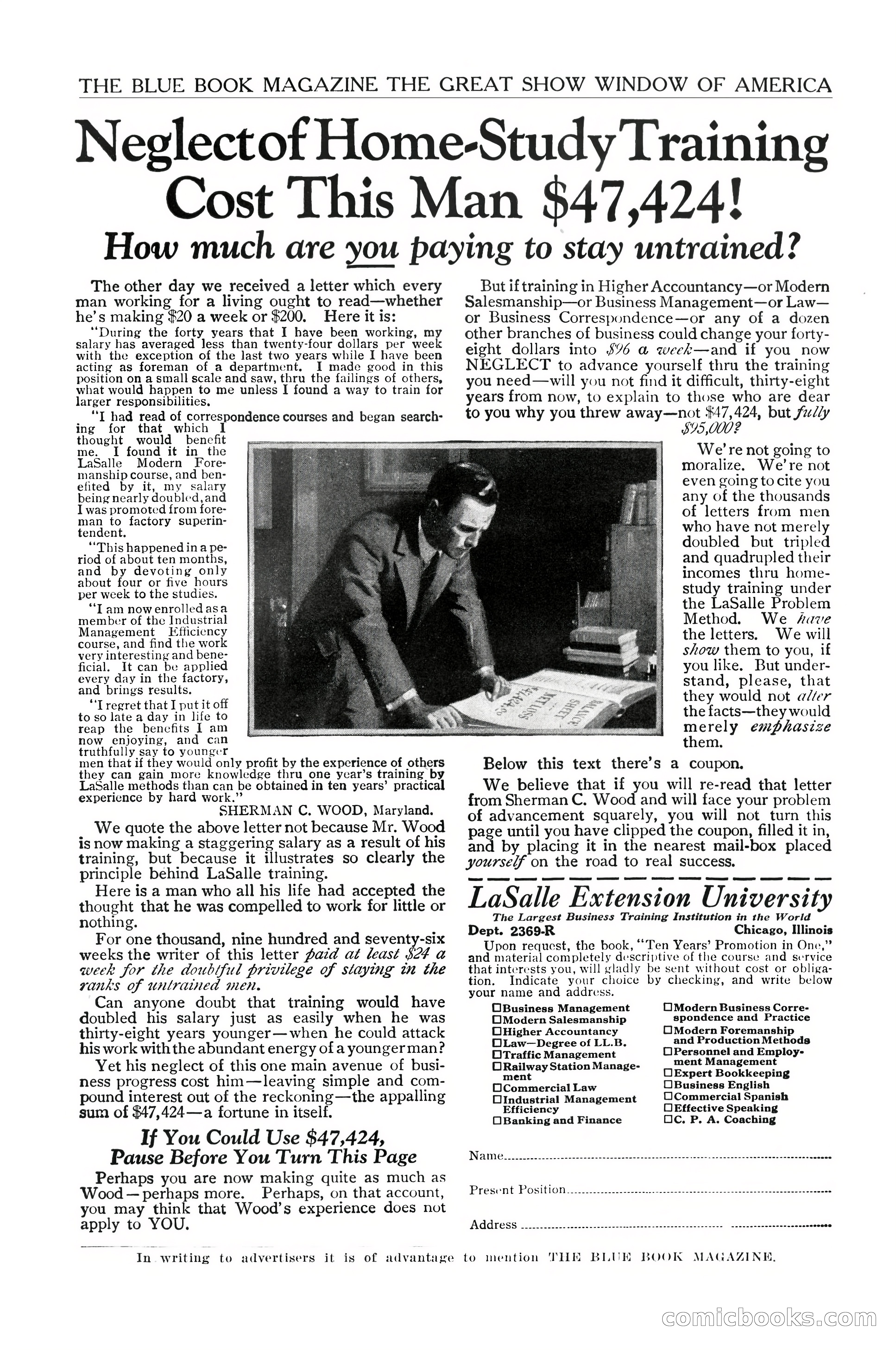 The Blue Book Magazine, February 1924 — page 211 of 216