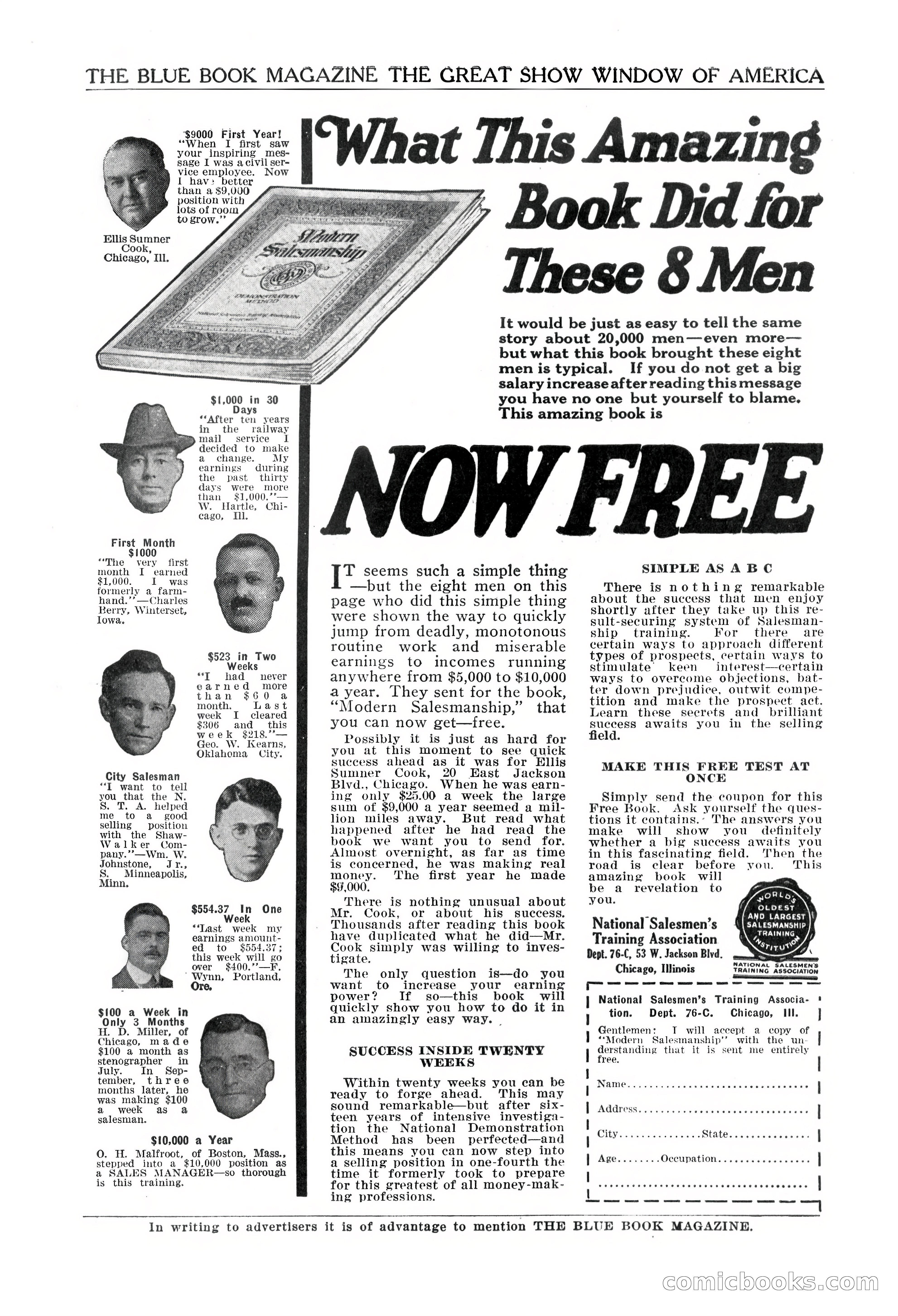 The Blue Book Magazine, March 1924 — page 3 of 216