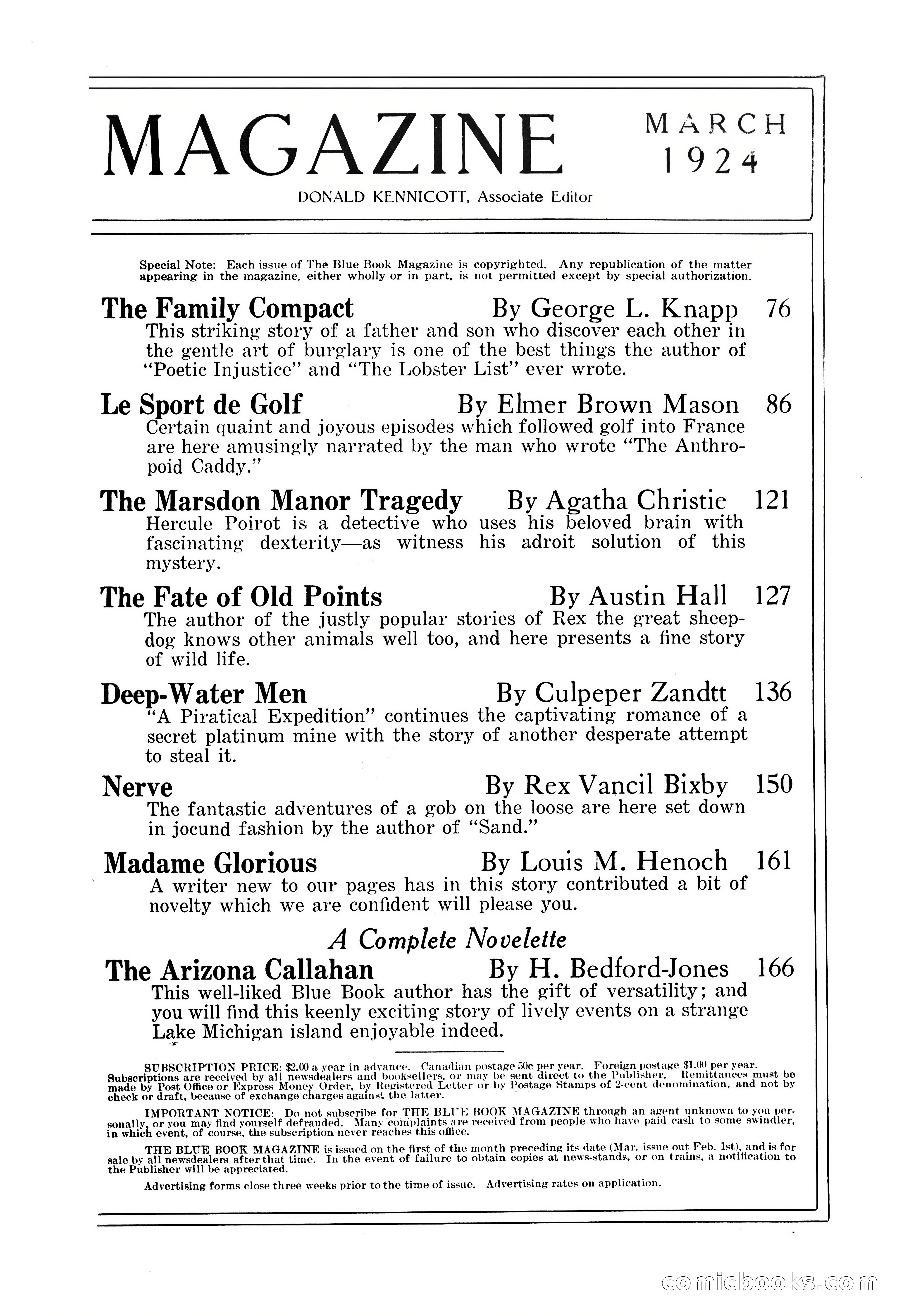 The Blue Book Magazine, March 1924 — page 5 of 216