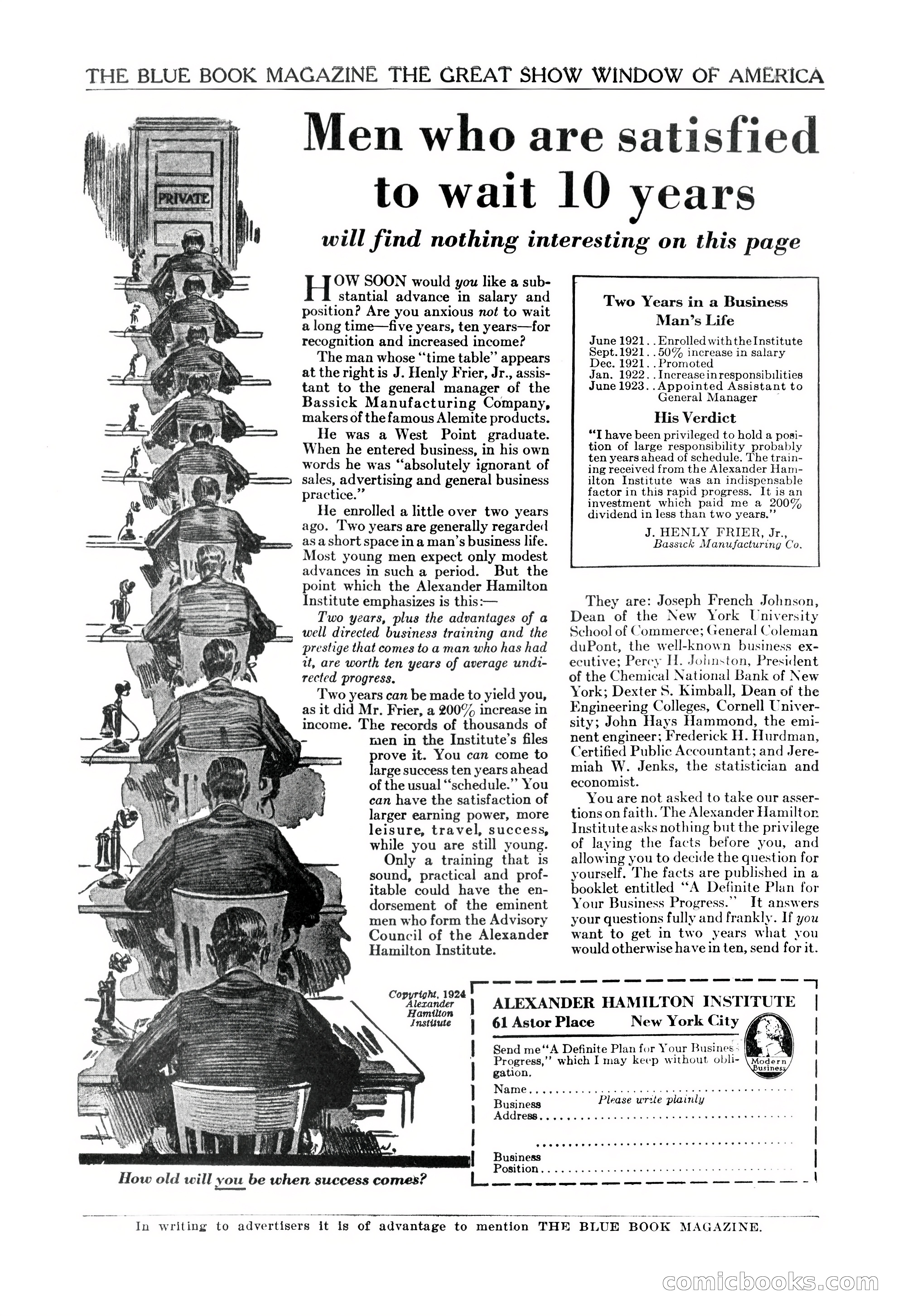 The Blue Book Magazine, March 1924 — page 6 of 216