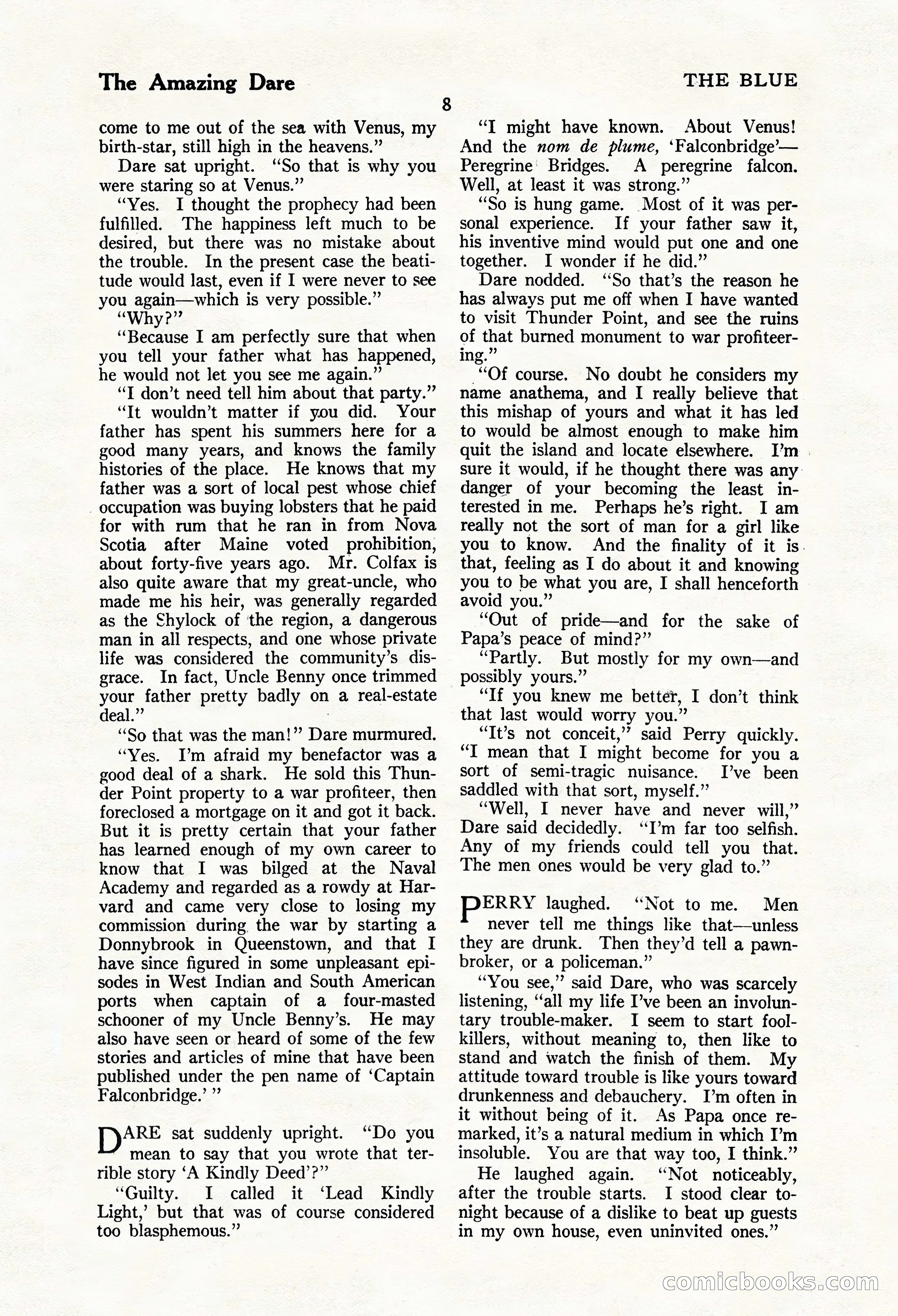 The Blue Book Magazine, March 1924 — page 14 of 216