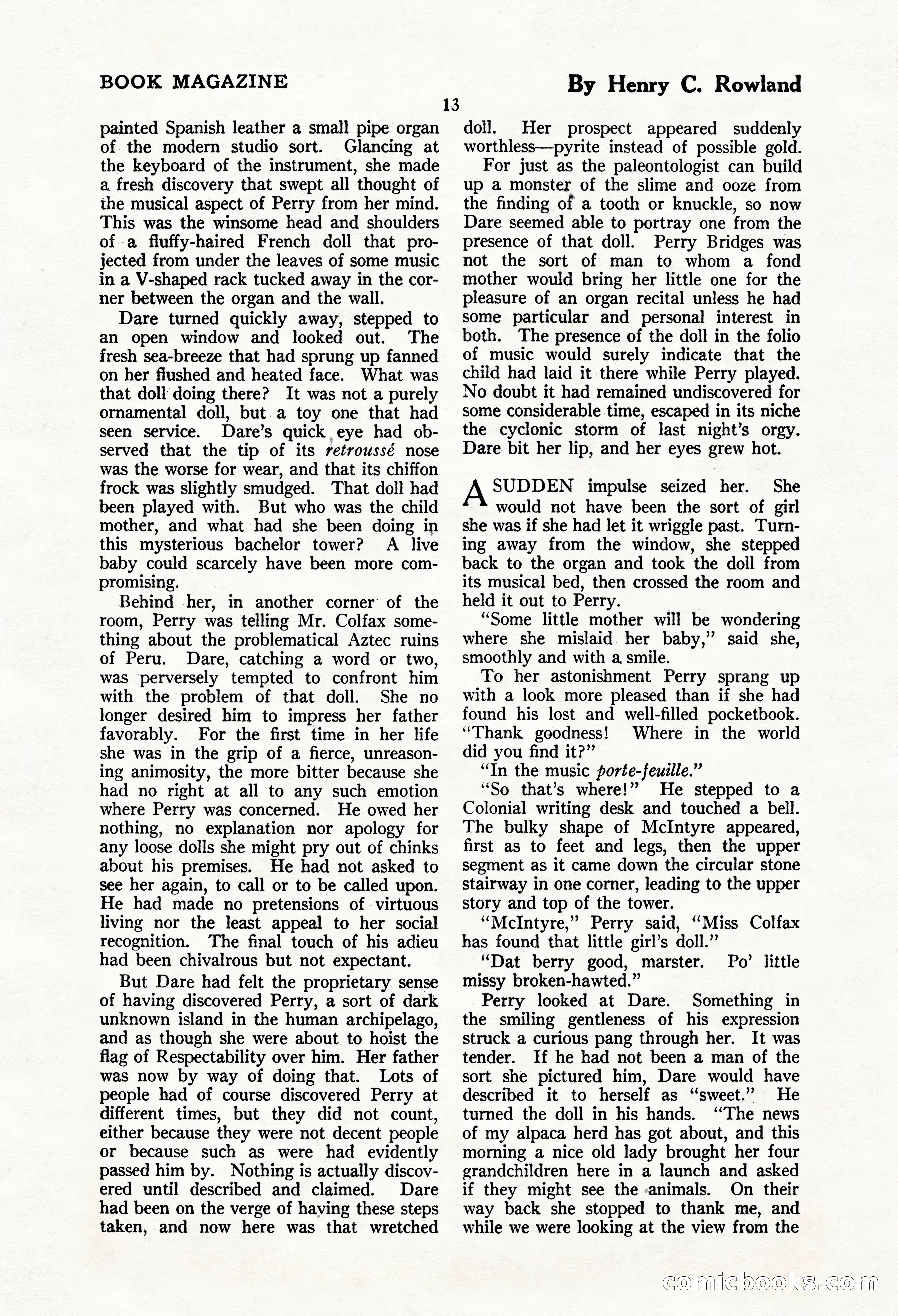 The Blue Book Magazine, March 1924 — page 19 of 216