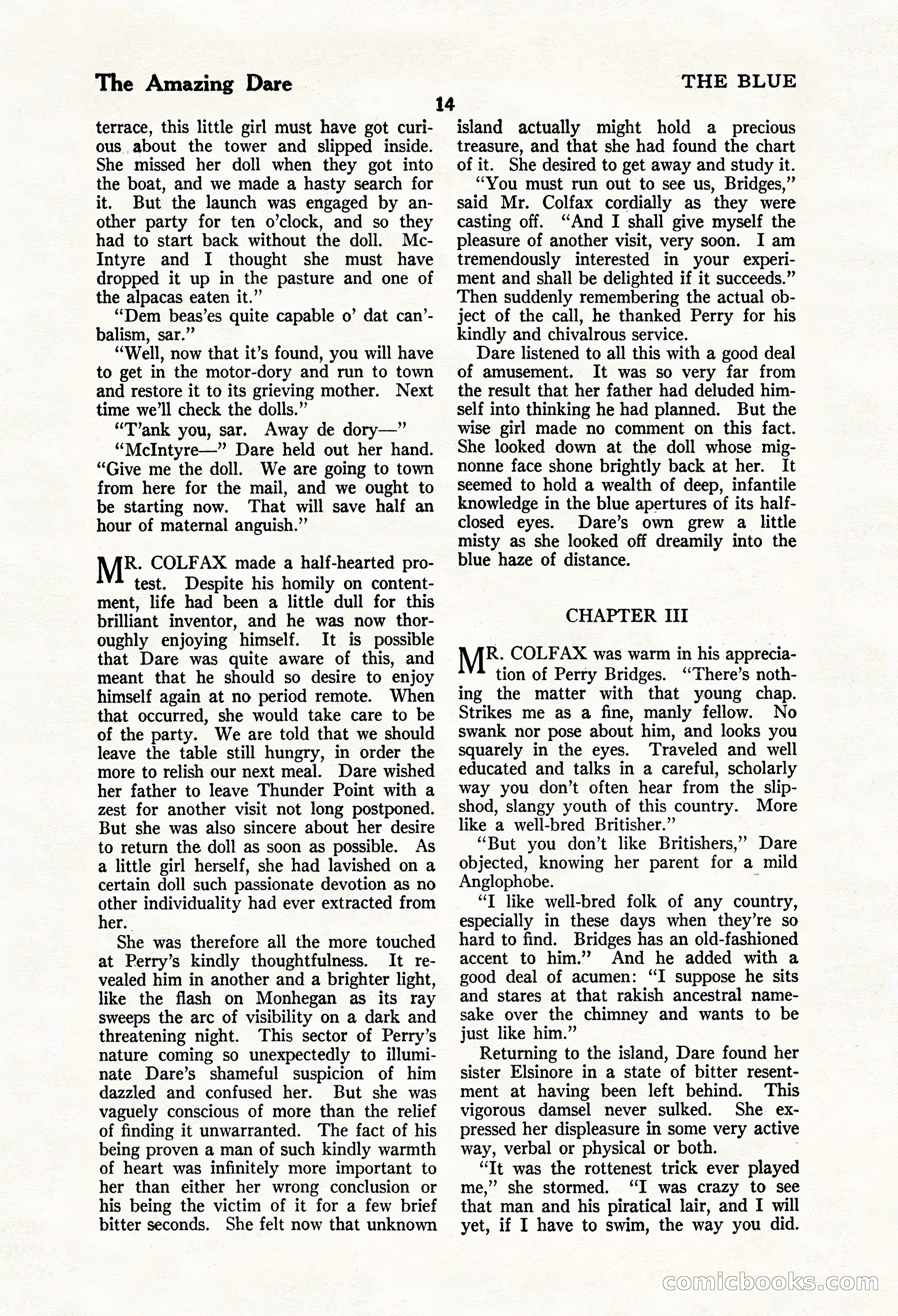 The Blue Book Magazine, March 1924 — page 20 of 216