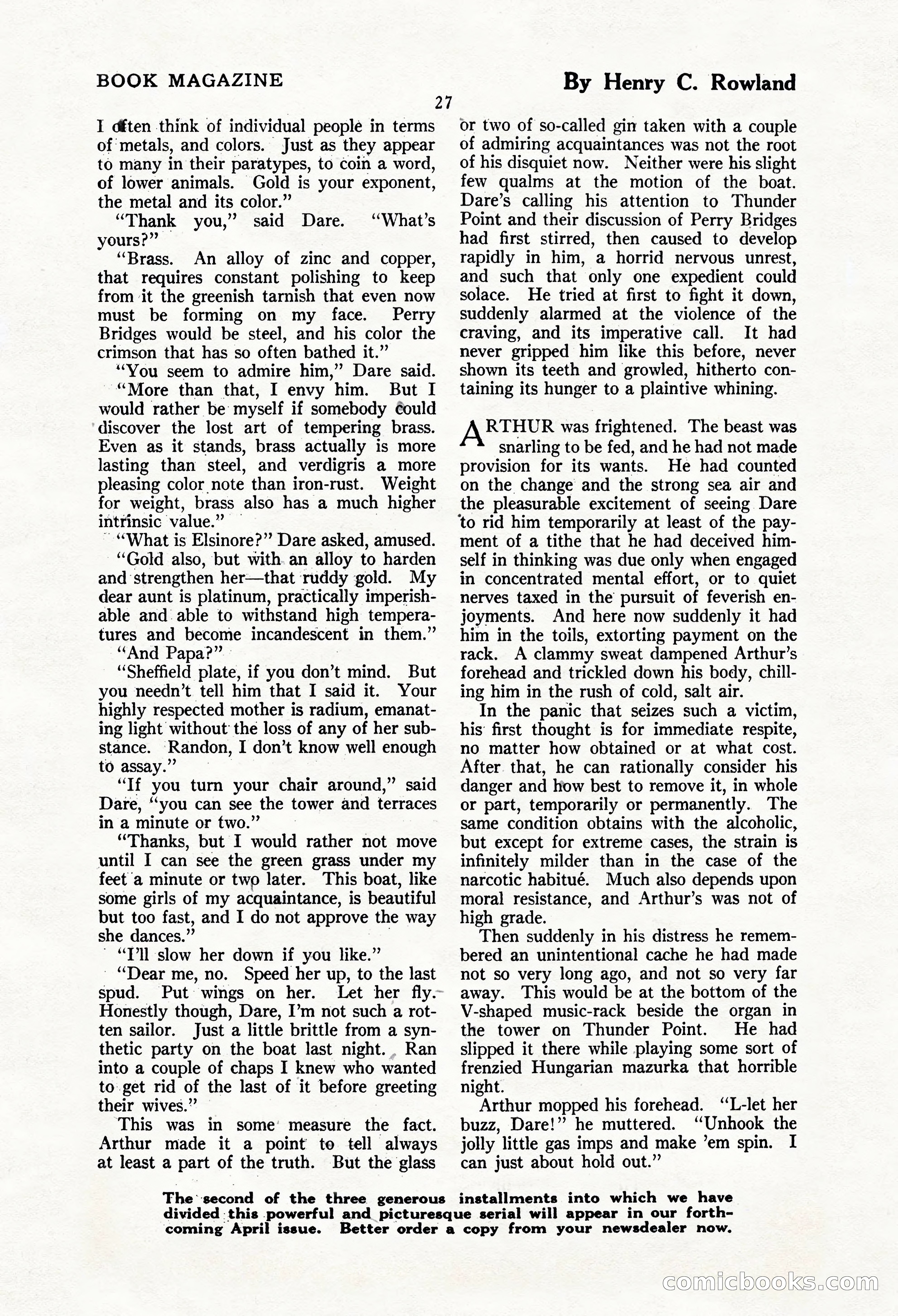The Blue Book Magazine, March 1924 — page 33 of 216