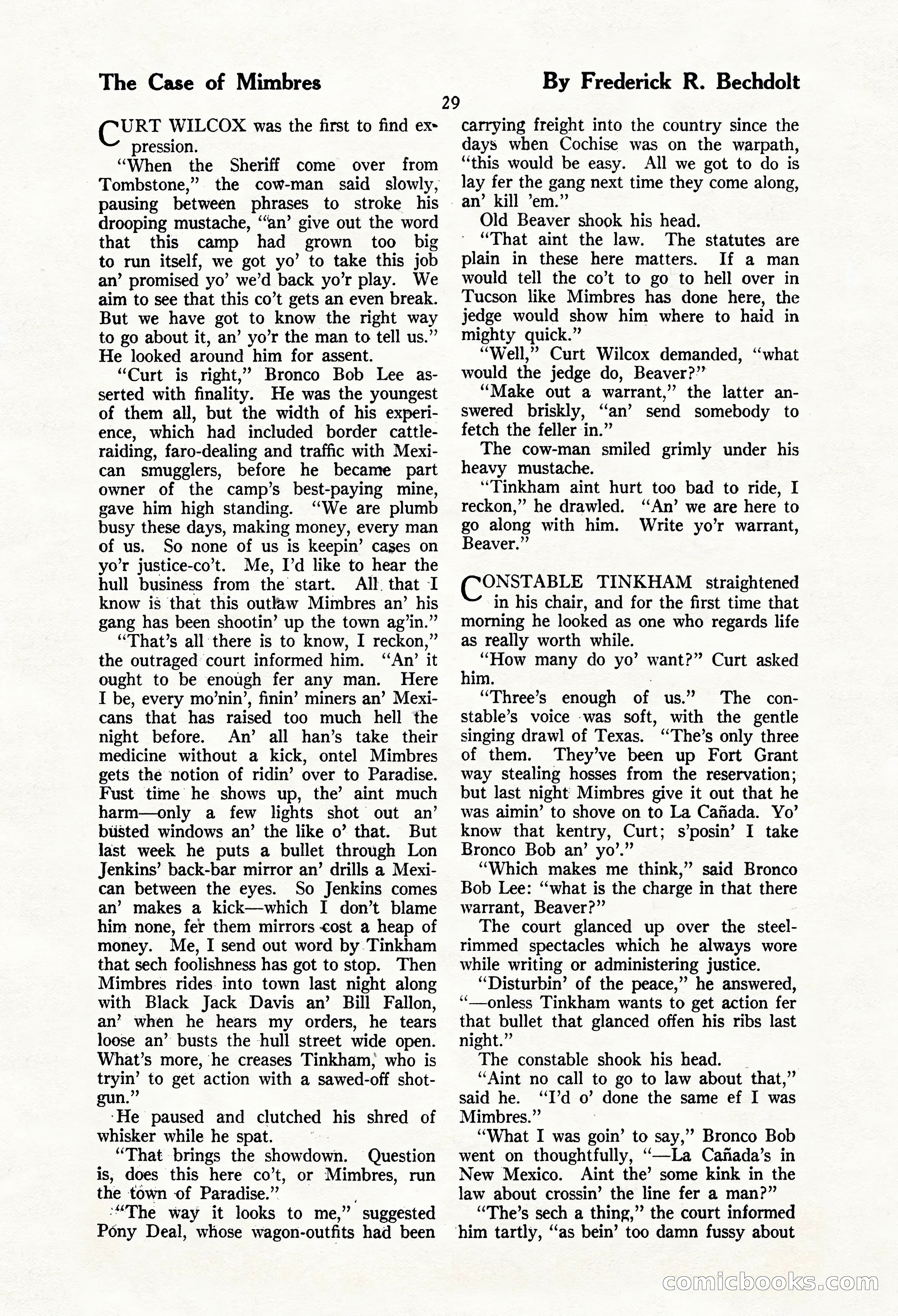 The Blue Book Magazine, March 1924 — page 35 of 216