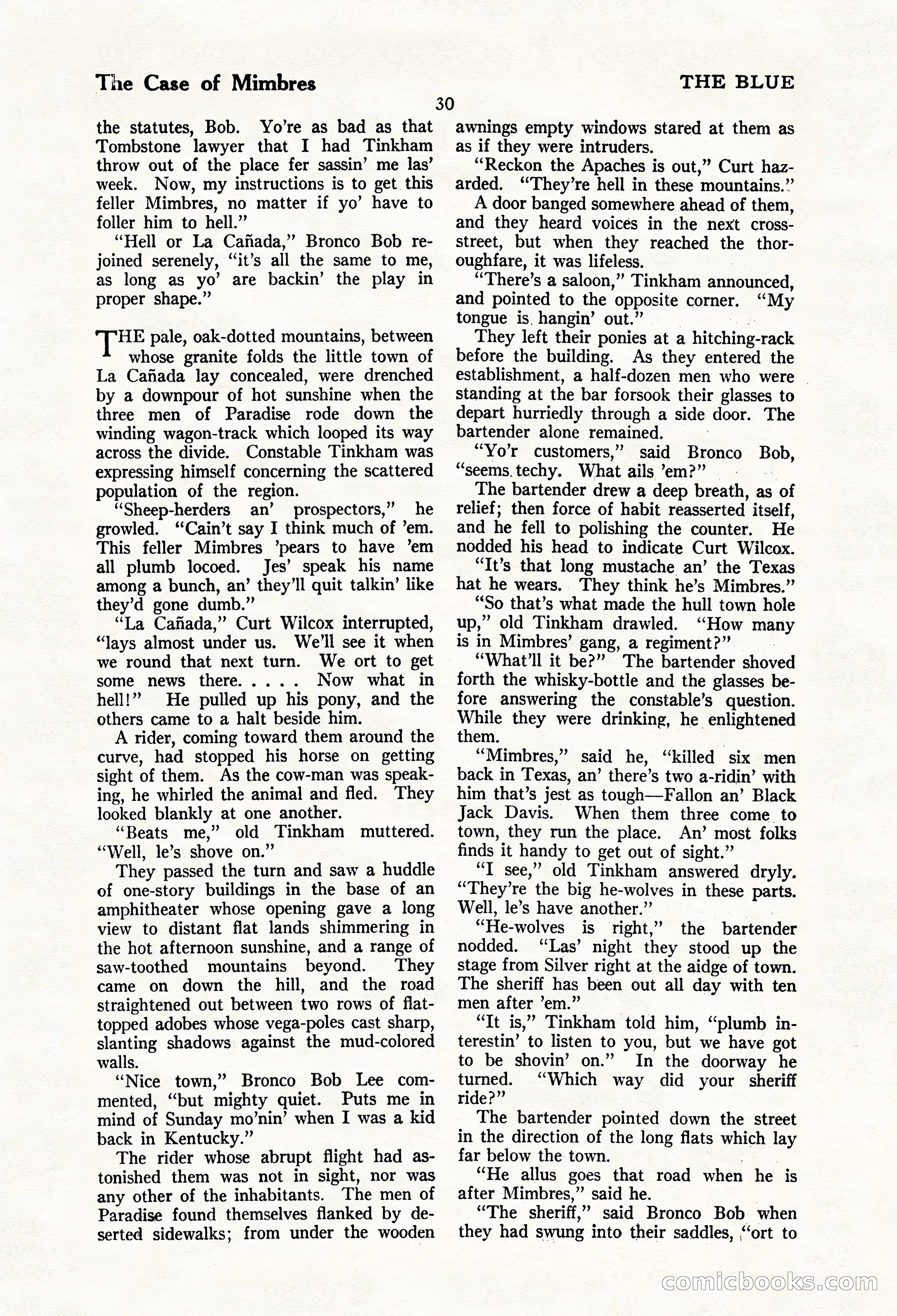 The Blue Book Magazine, March 1924 — page 36 of 216