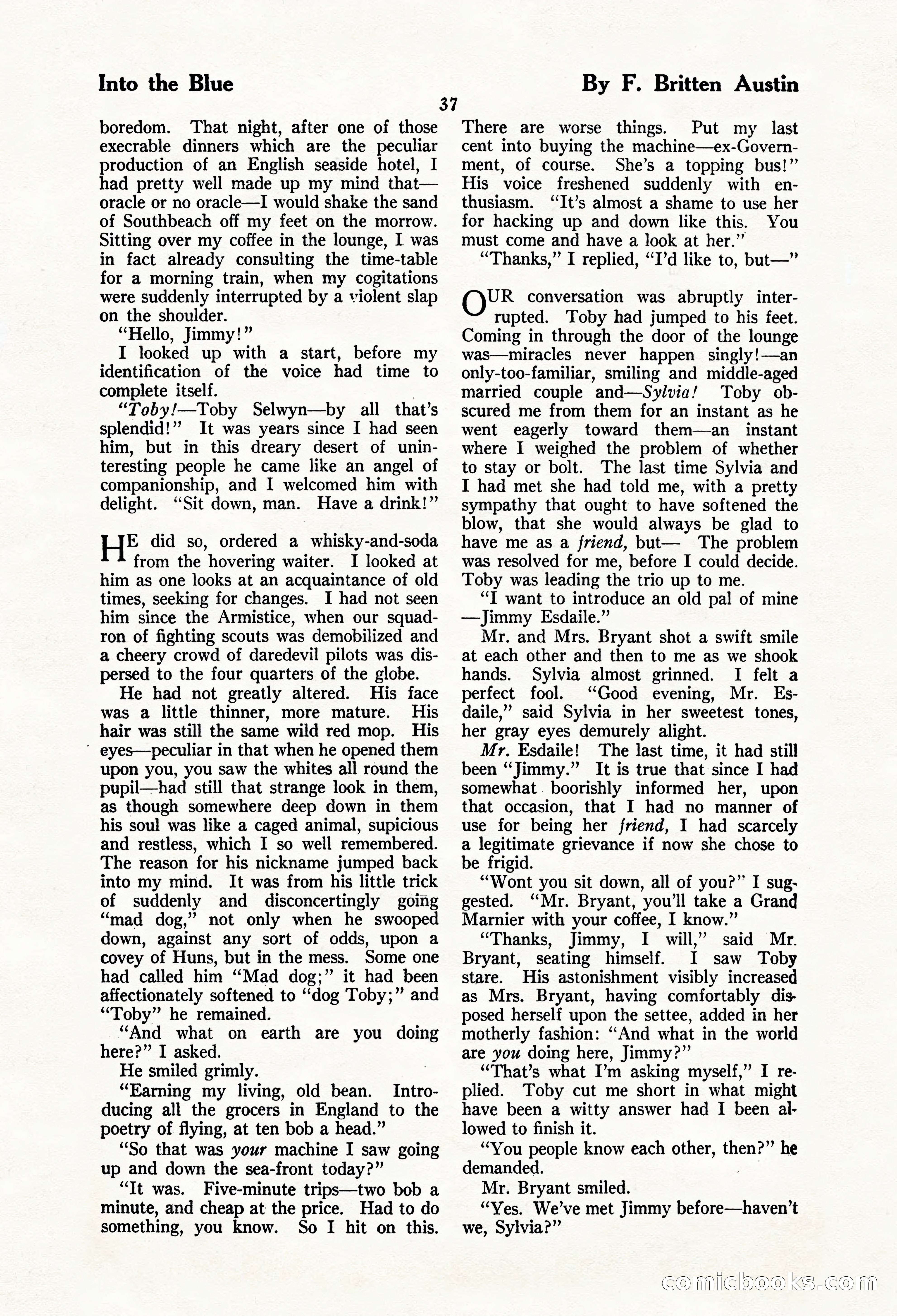 The Blue Book Magazine, March 1924 — page 43 of 216