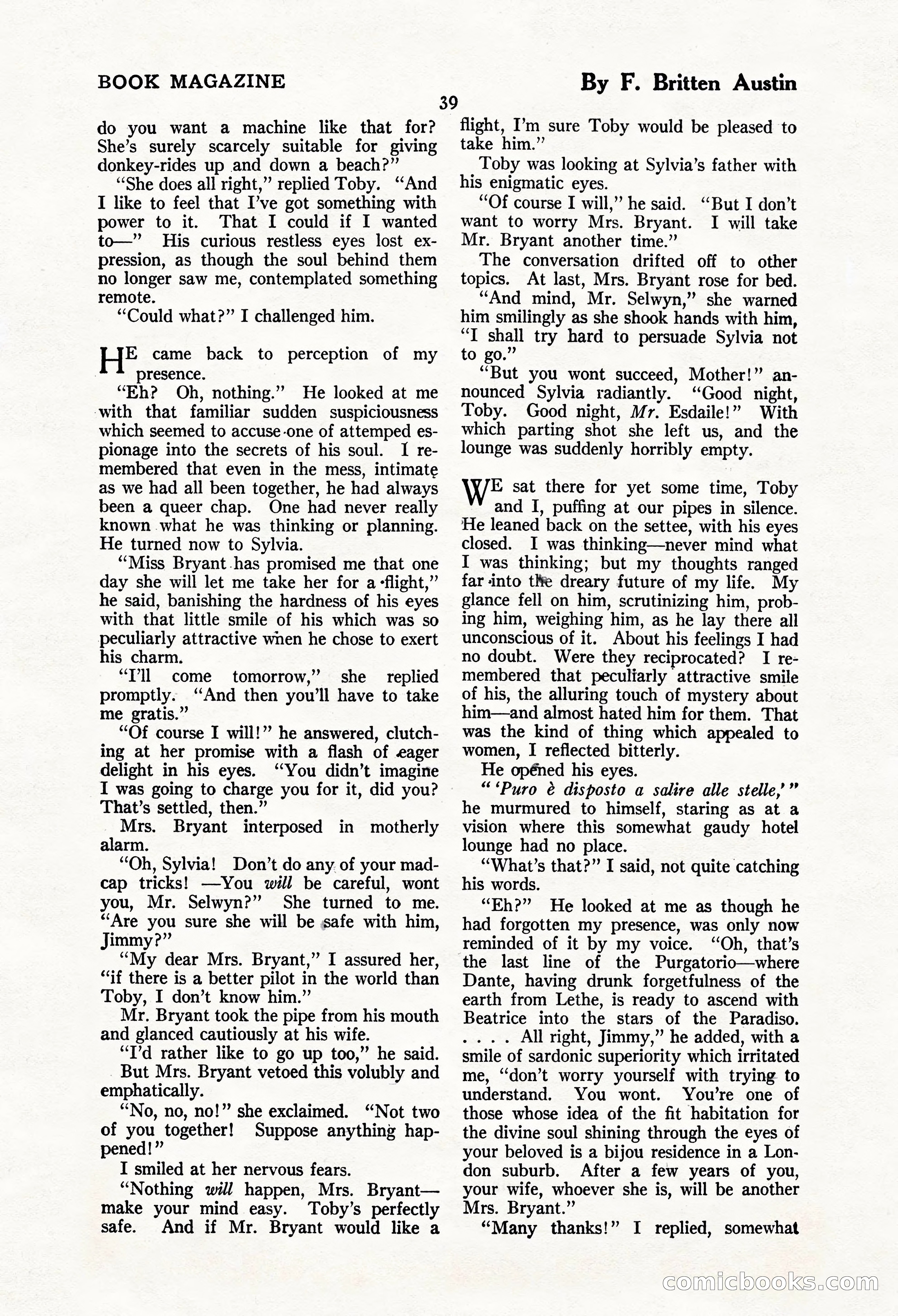 The Blue Book Magazine, March 1924 — page 45 of 216