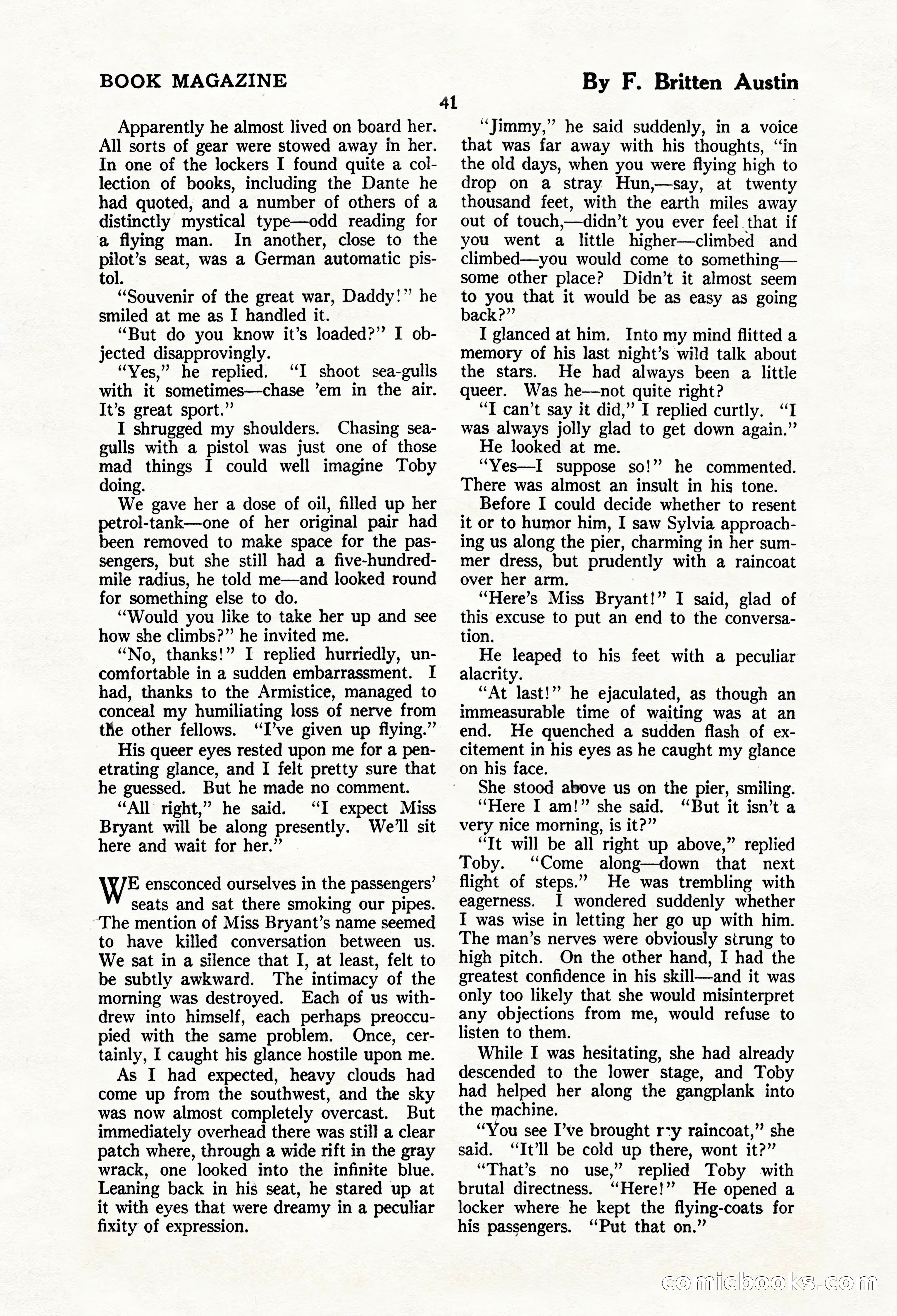 The Blue Book Magazine, March 1924 — page 47 of 216