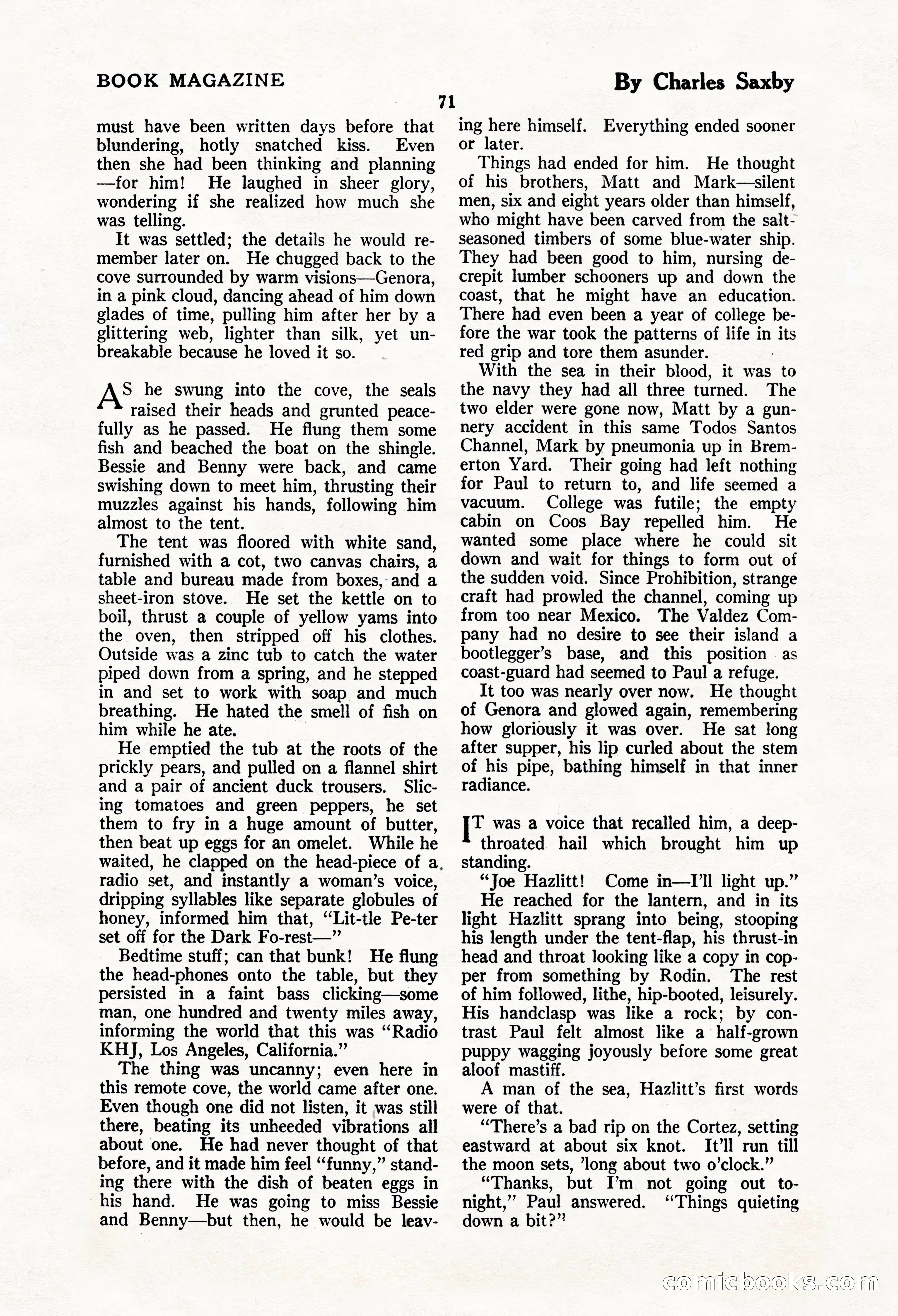 The Blue Book Magazine, March 1924 — page 77 of 216