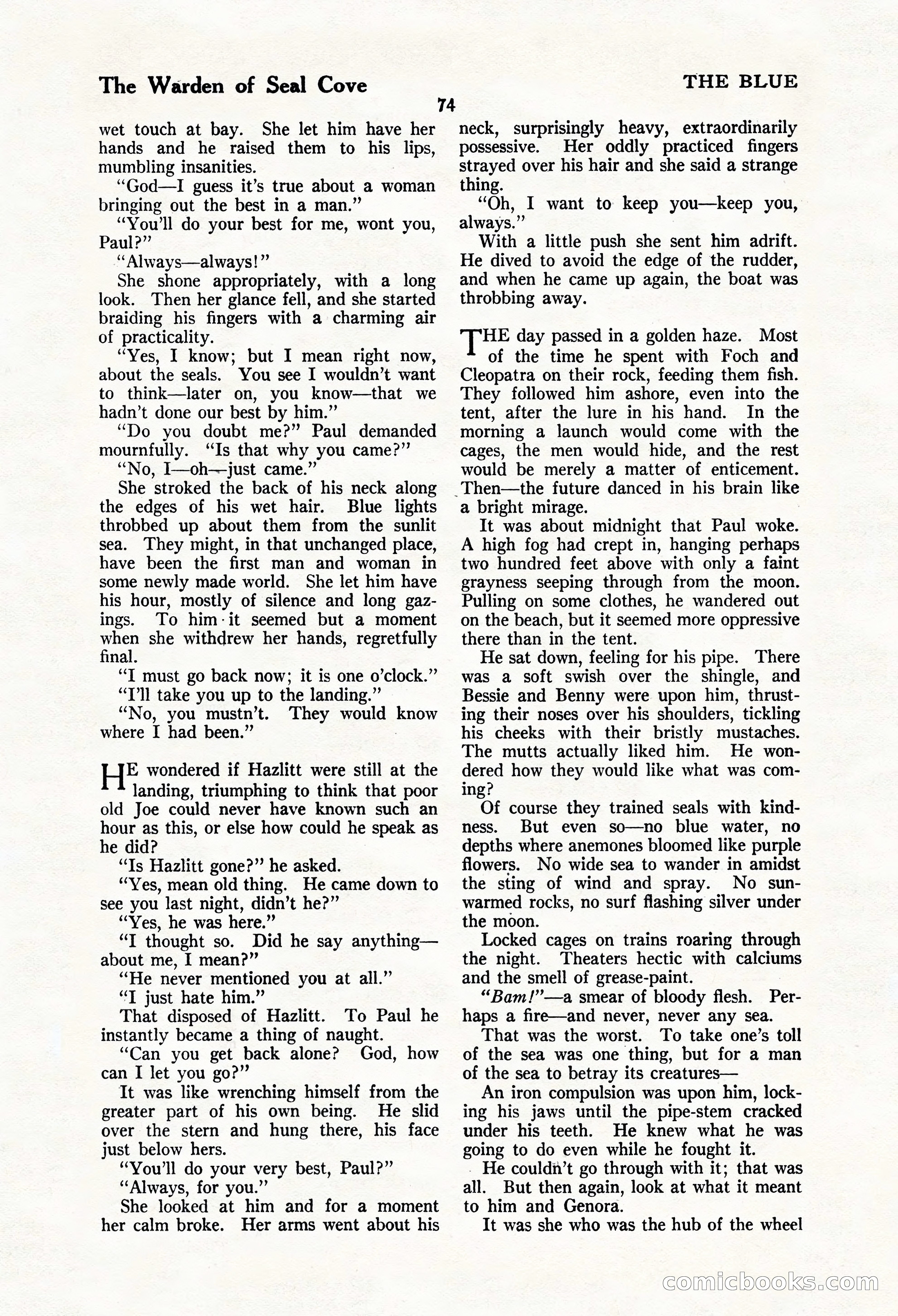 The Blue Book Magazine, March 1924 — page 80 of 216