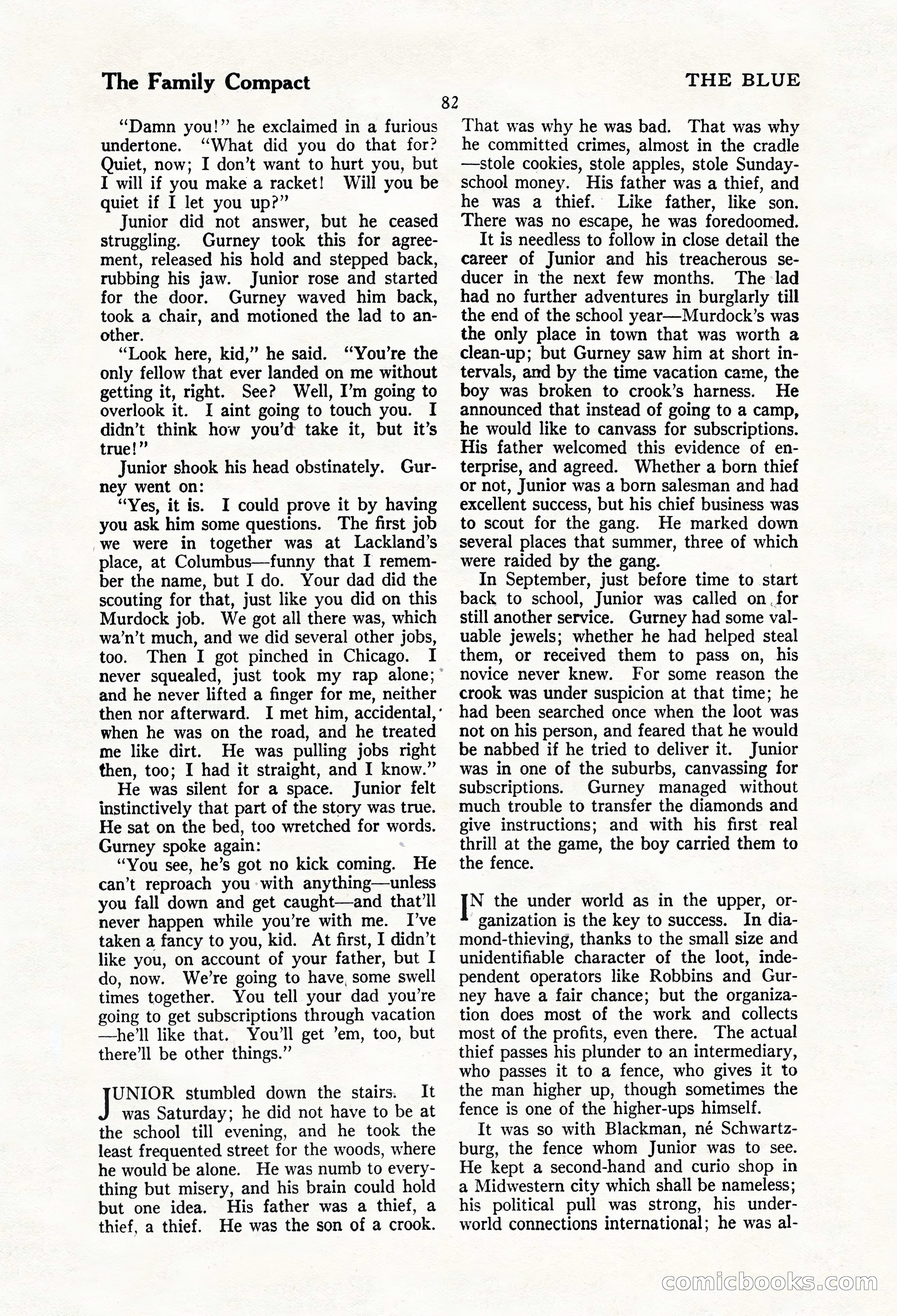 The Blue Book Magazine, March 1924 — page 88 of 216