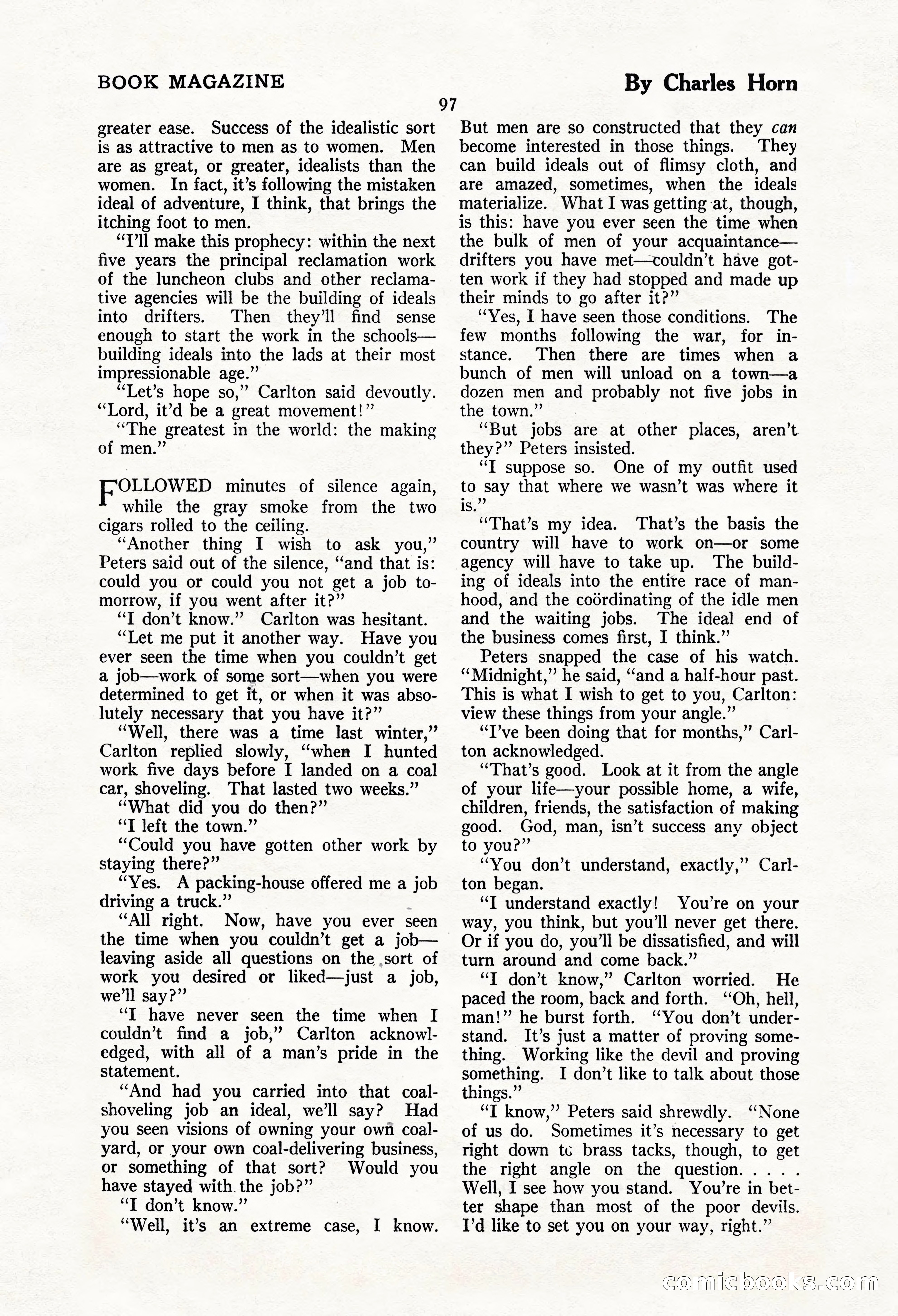 The Blue Book Magazine, March 1924 — page 103 of 216