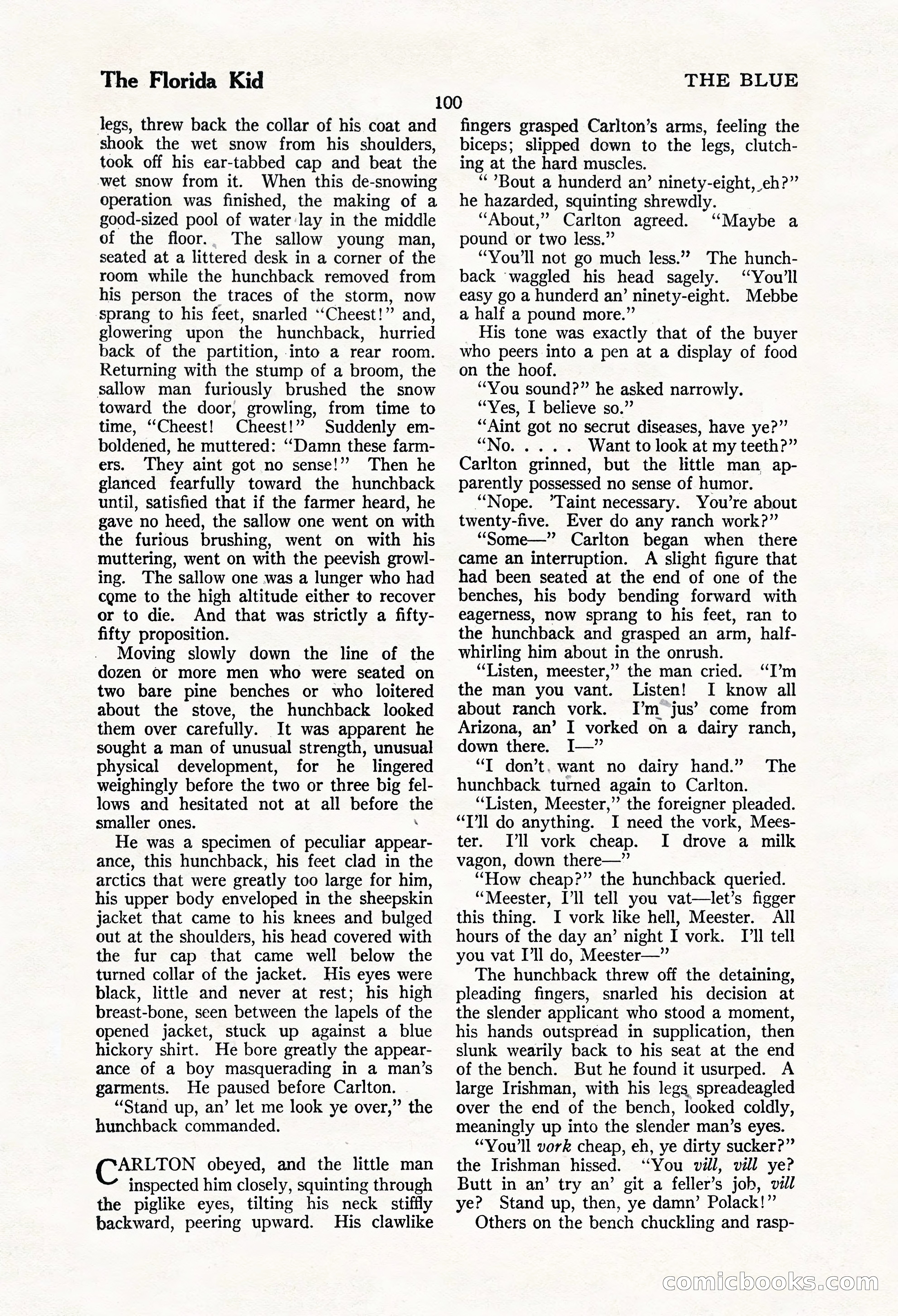 The Blue Book Magazine, March 1924 — page 106 of 216