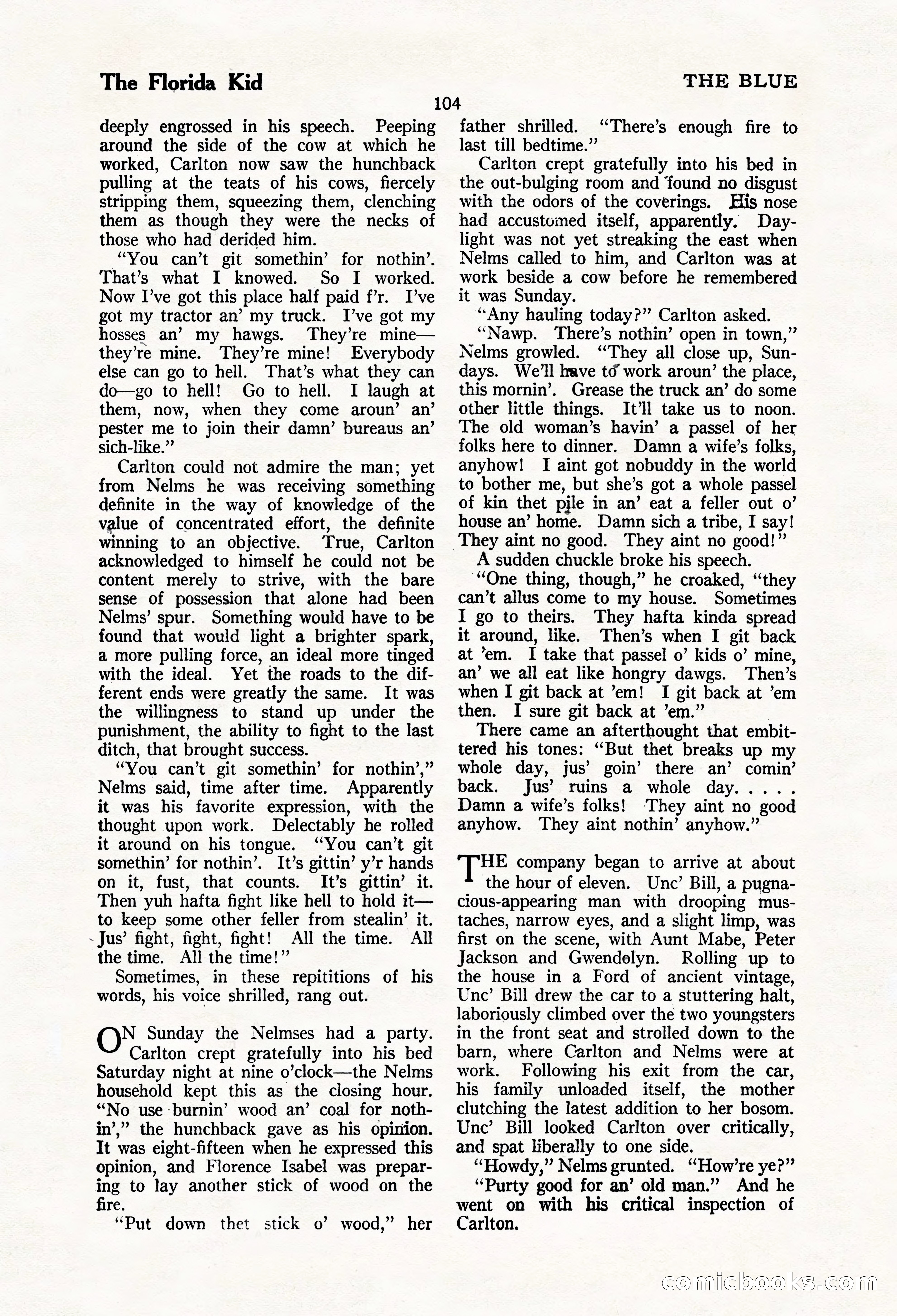 The Blue Book Magazine, March 1924 — page 110 of 216