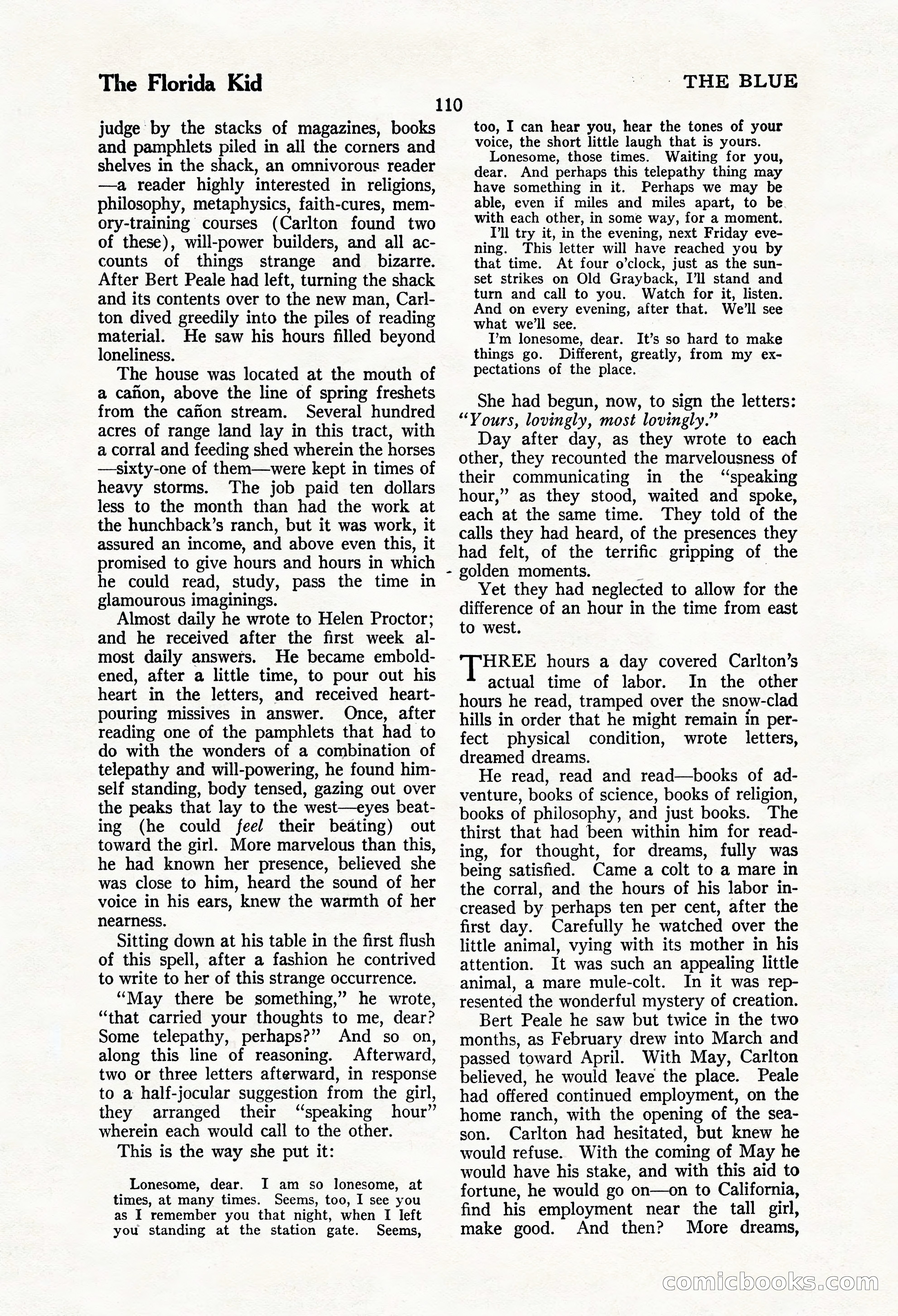 The Blue Book Magazine, March 1924 — page 116 of 216