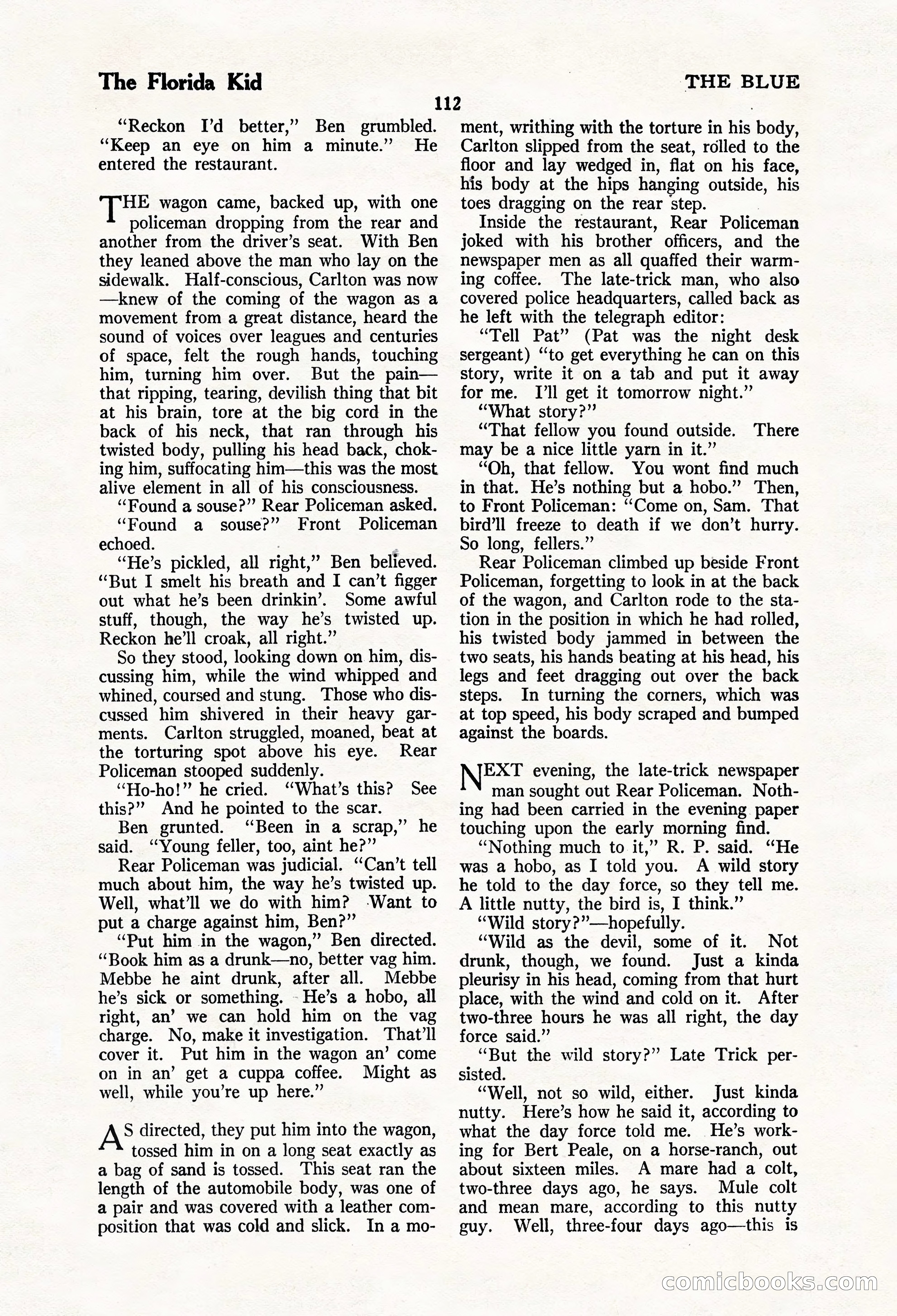 The Blue Book Magazine, March 1924 — page 118 of 216