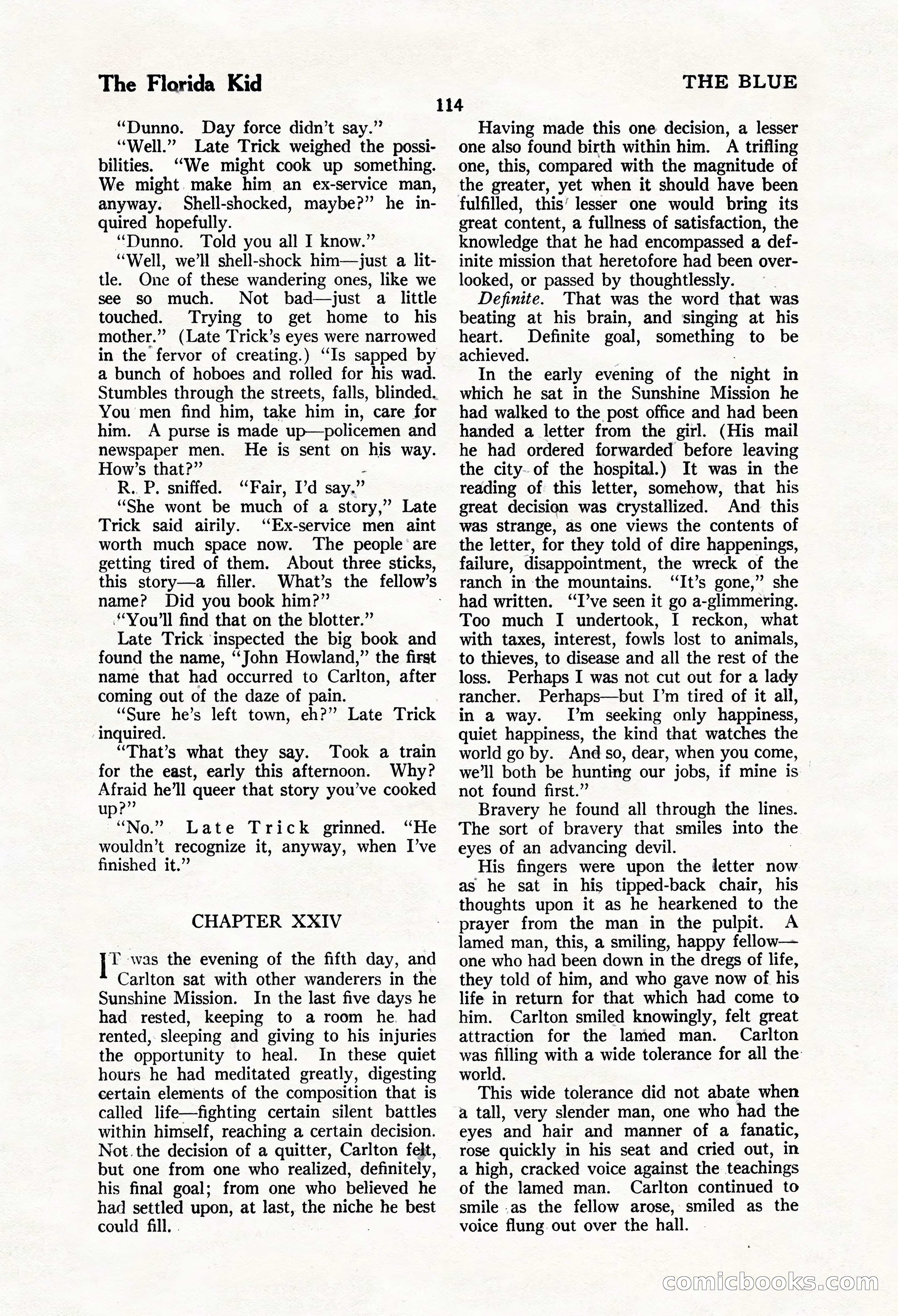 The Blue Book Magazine, March 1924 — page 120 of 216