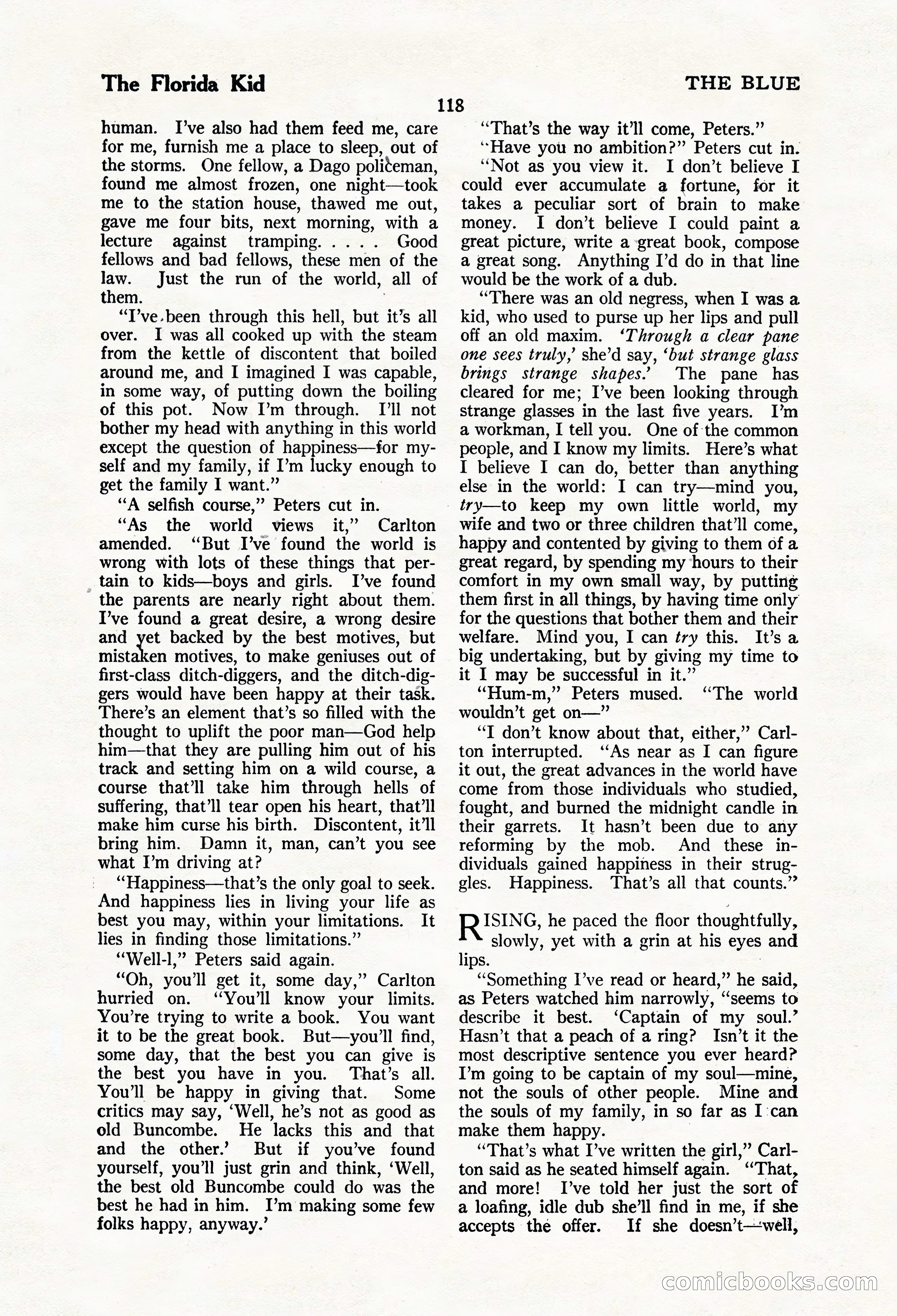 The Blue Book Magazine, March 1924 — page 124 of 216