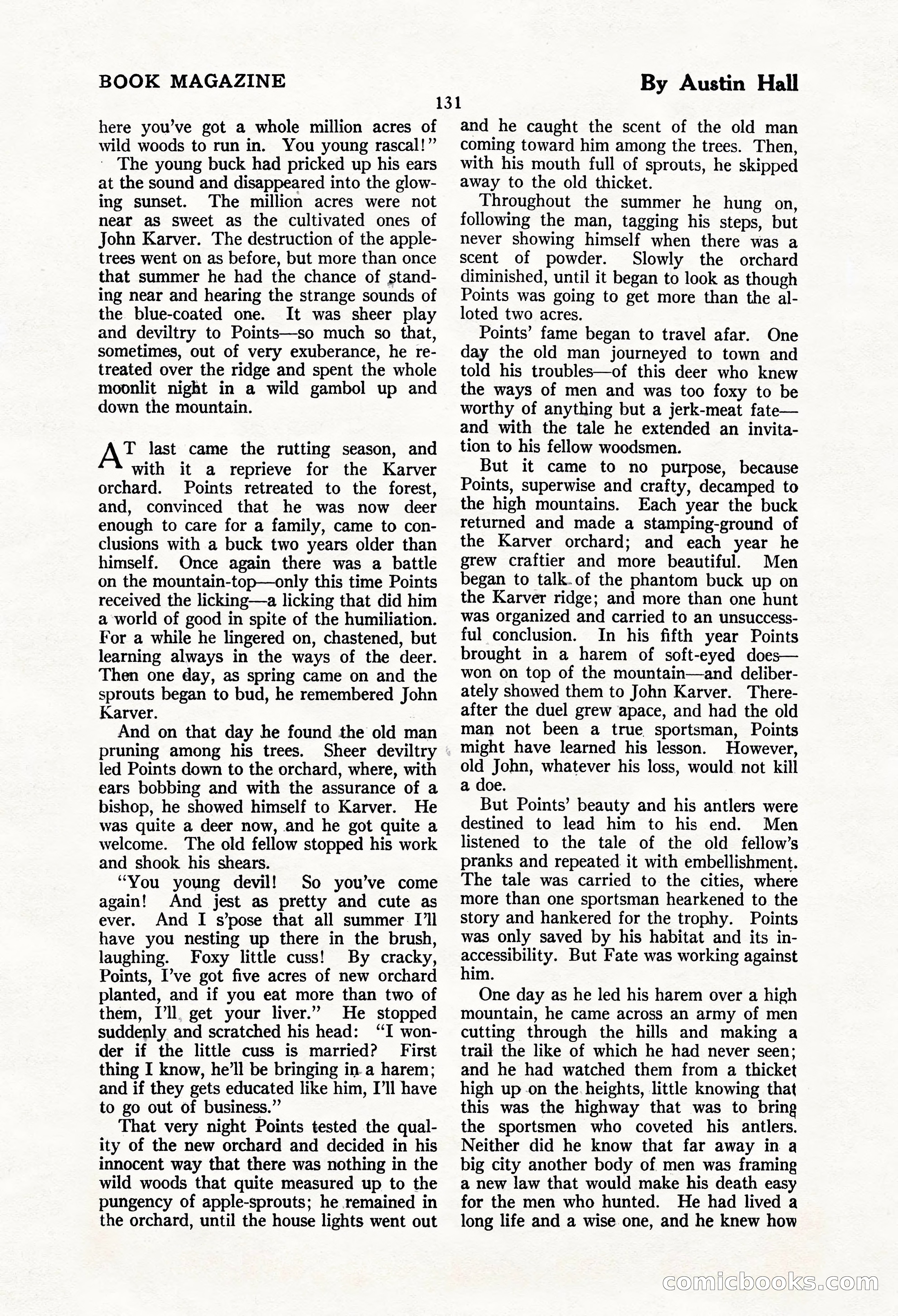 The Blue Book Magazine, March 1924 — page 137 of 216