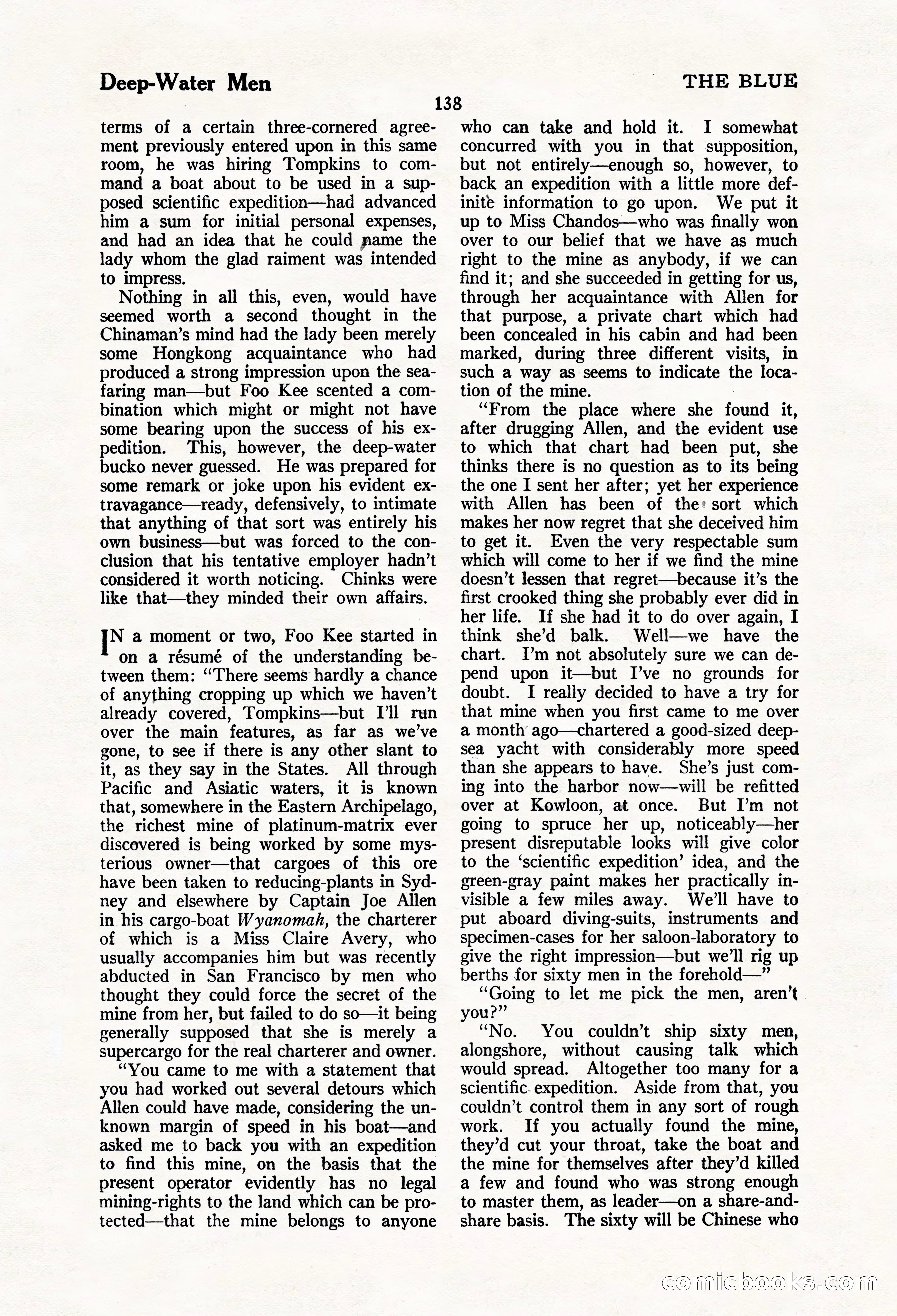 The Blue Book Magazine, March 1924 — page 144 of 216