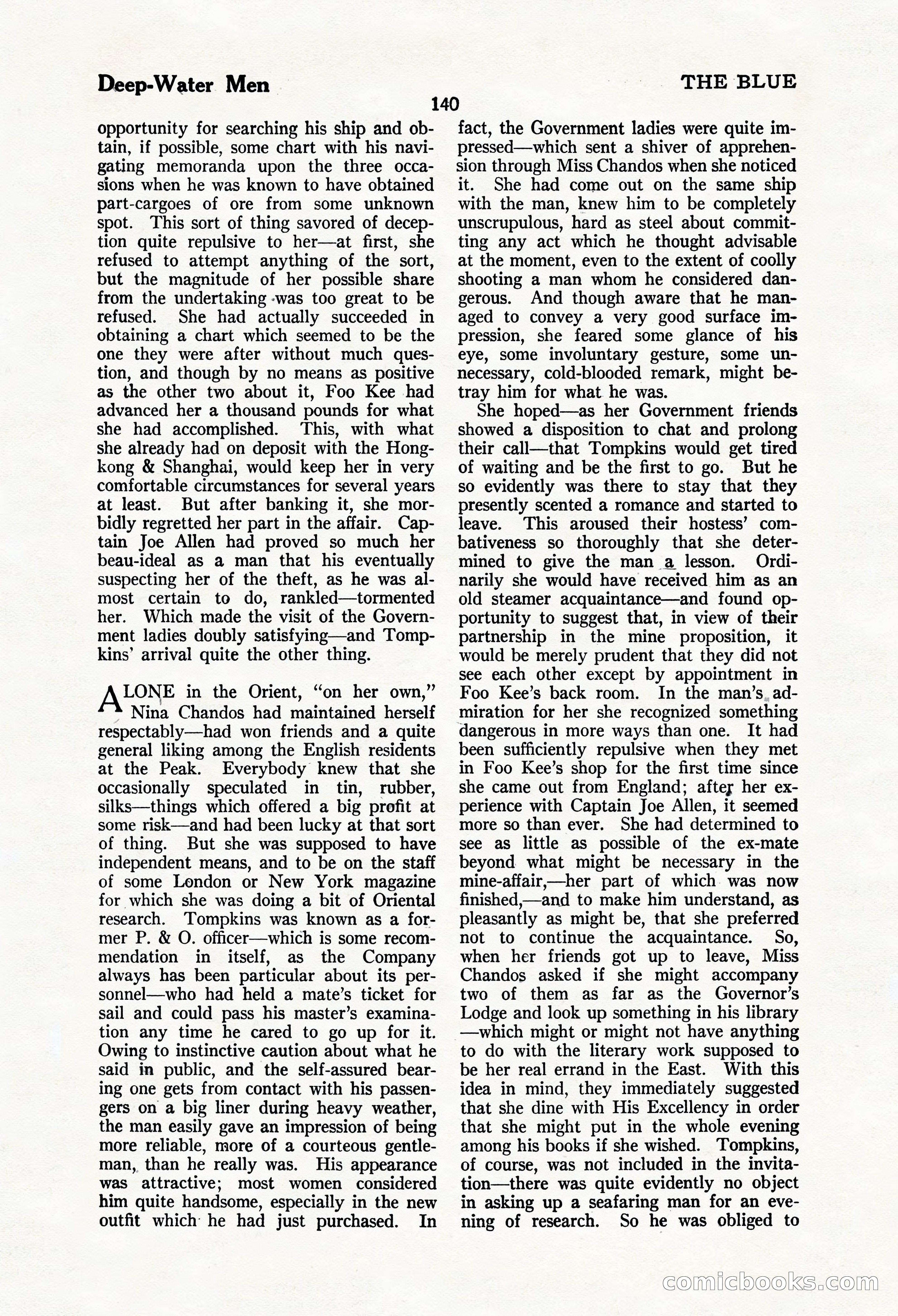 The Blue Book Magazine, March 1924 — page 146 of 216
