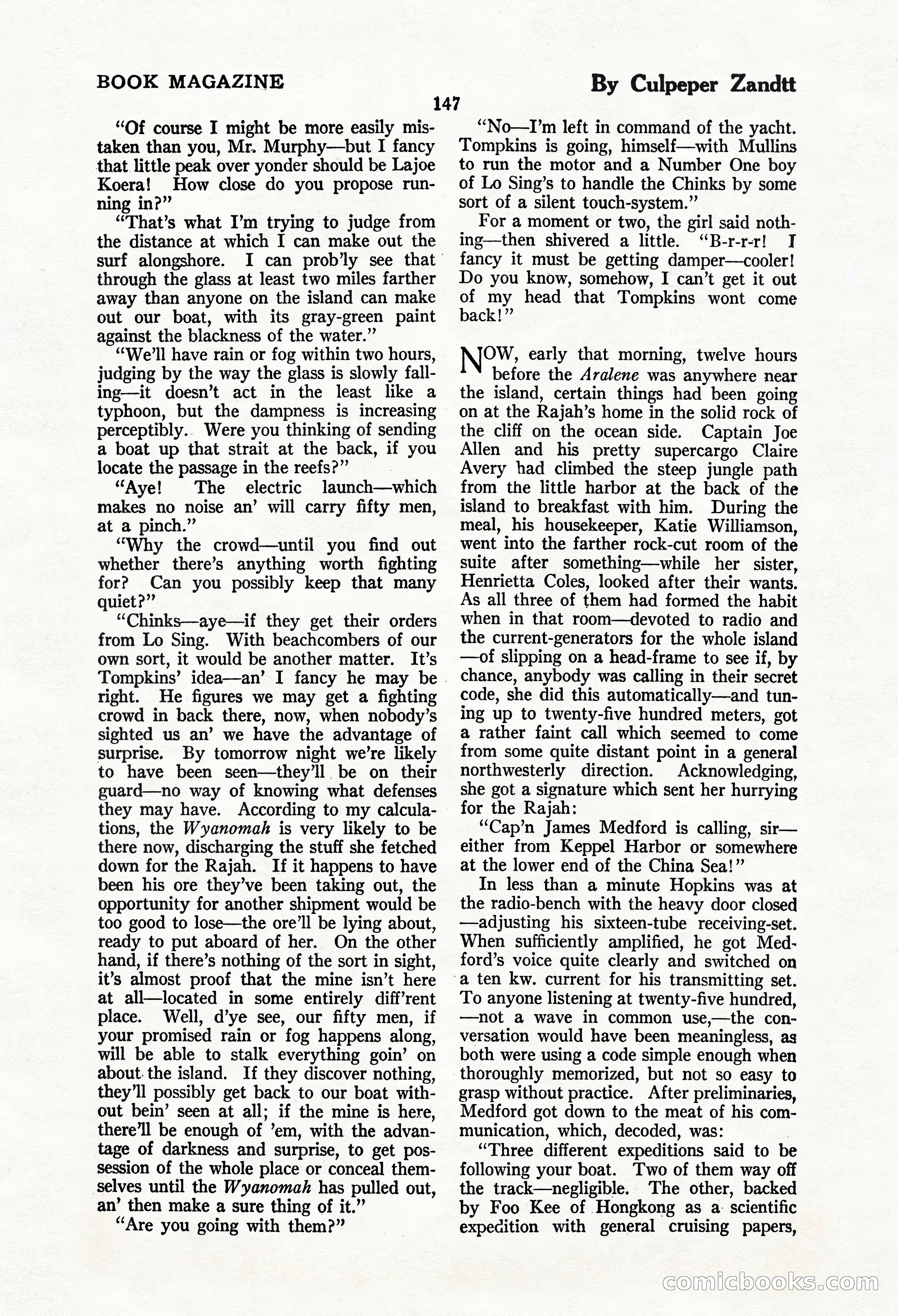 The Blue Book Magazine, March 1924 — page 153 of 216
