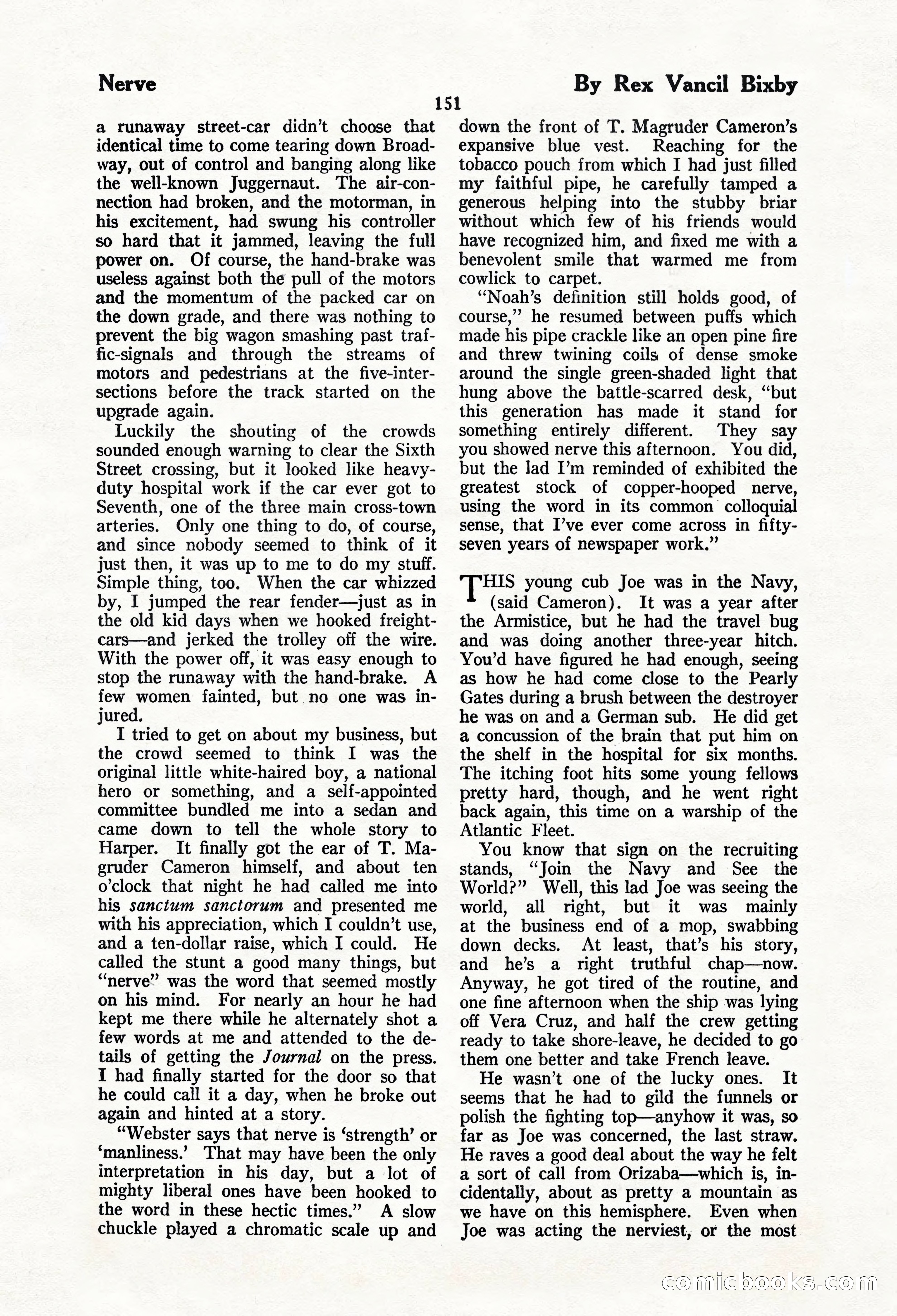 The Blue Book Magazine, March 1924 — page 157 of 216