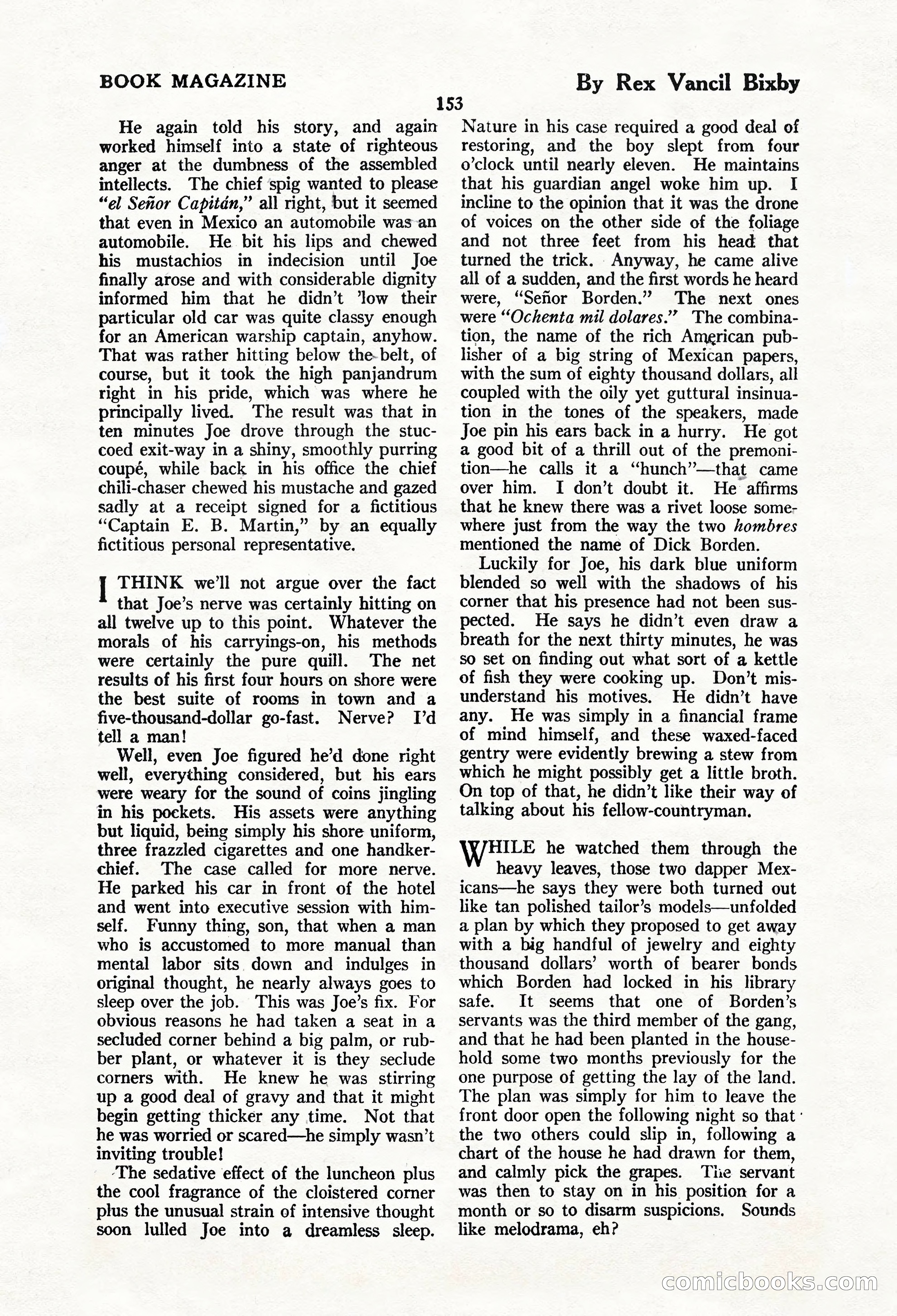 The Blue Book Magazine, March 1924 — page 159 of 216