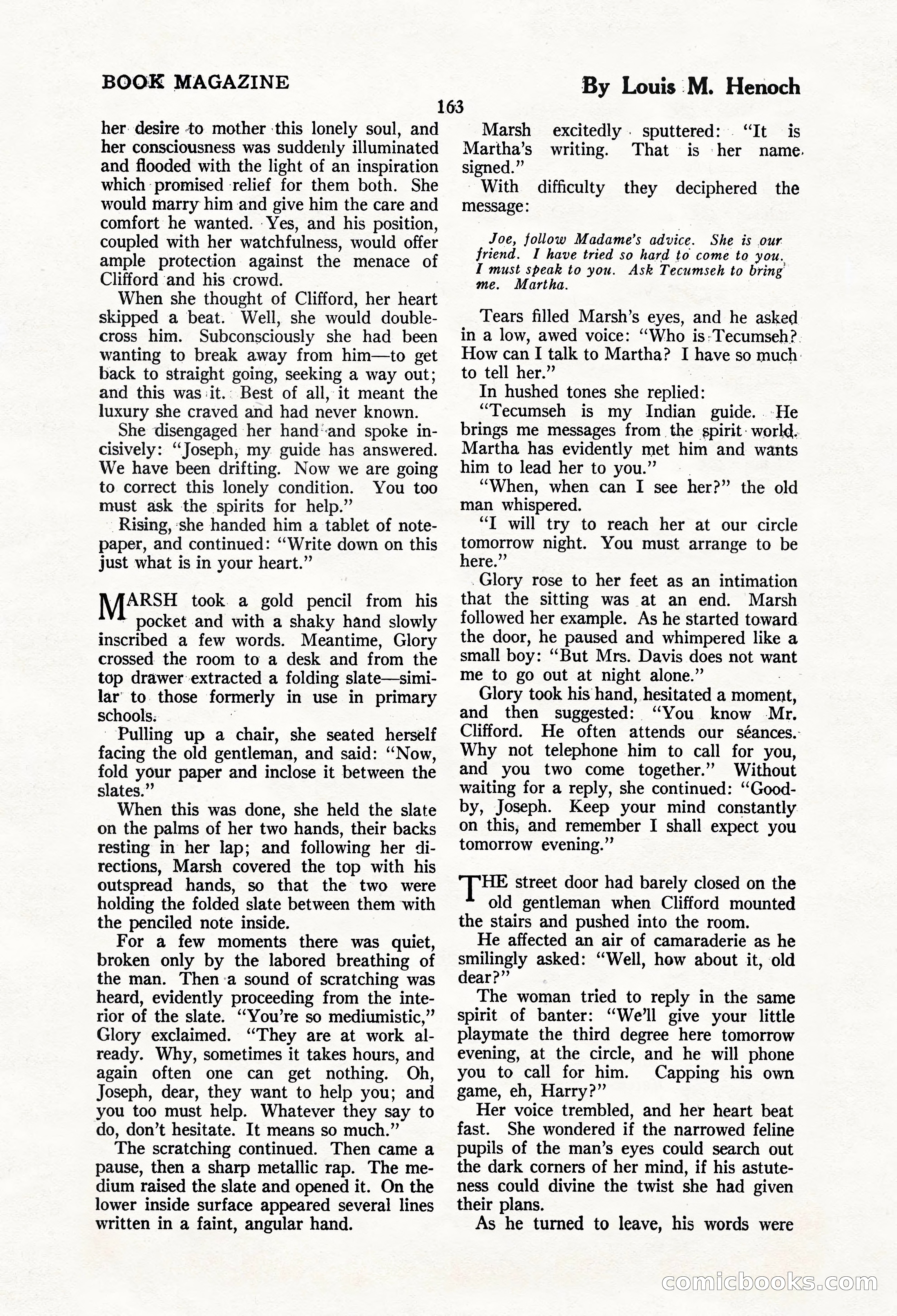 The Blue Book Magazine, March 1924 — page 169 of 216