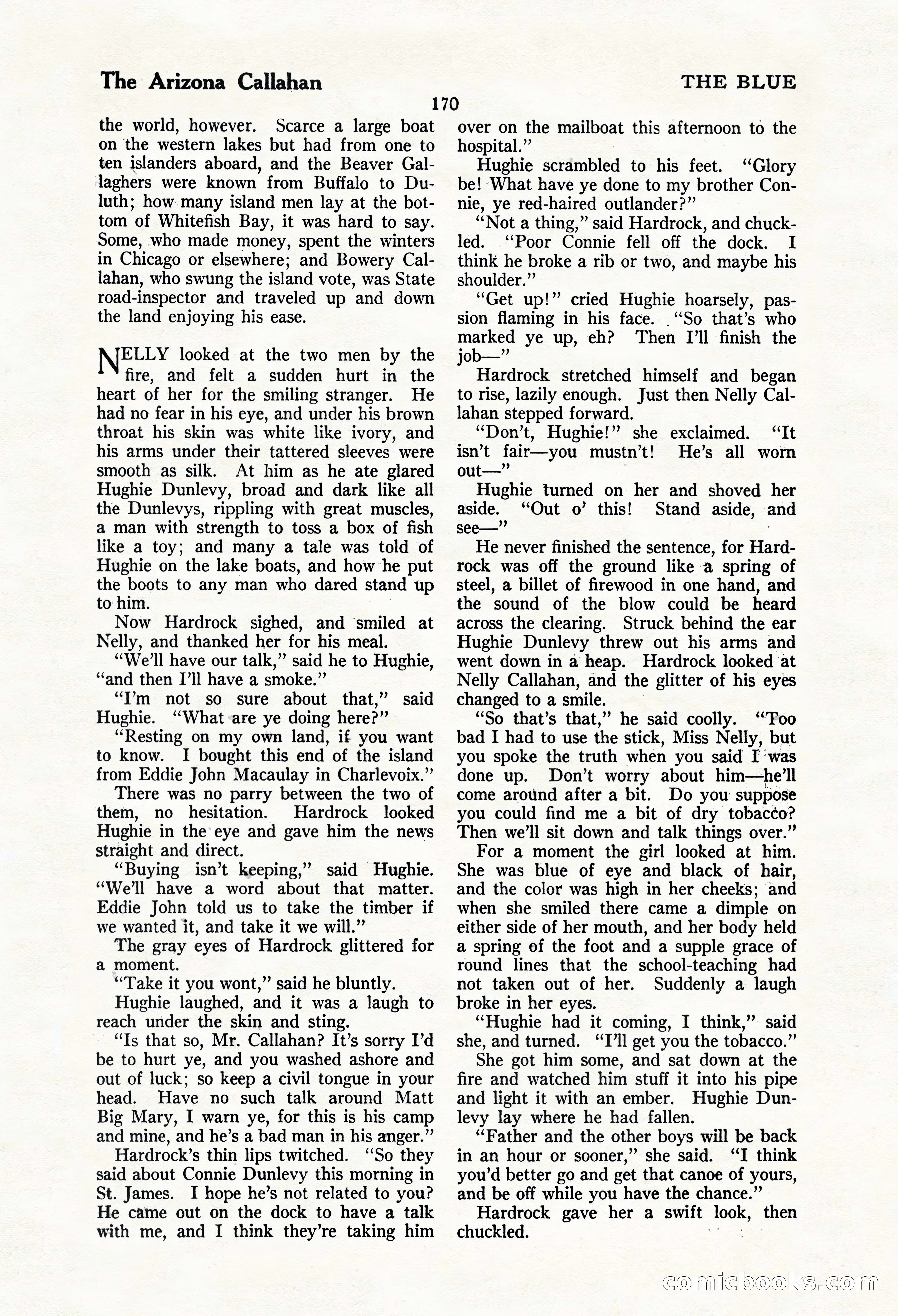 The Blue Book Magazine, March 1924 — page 176 of 216