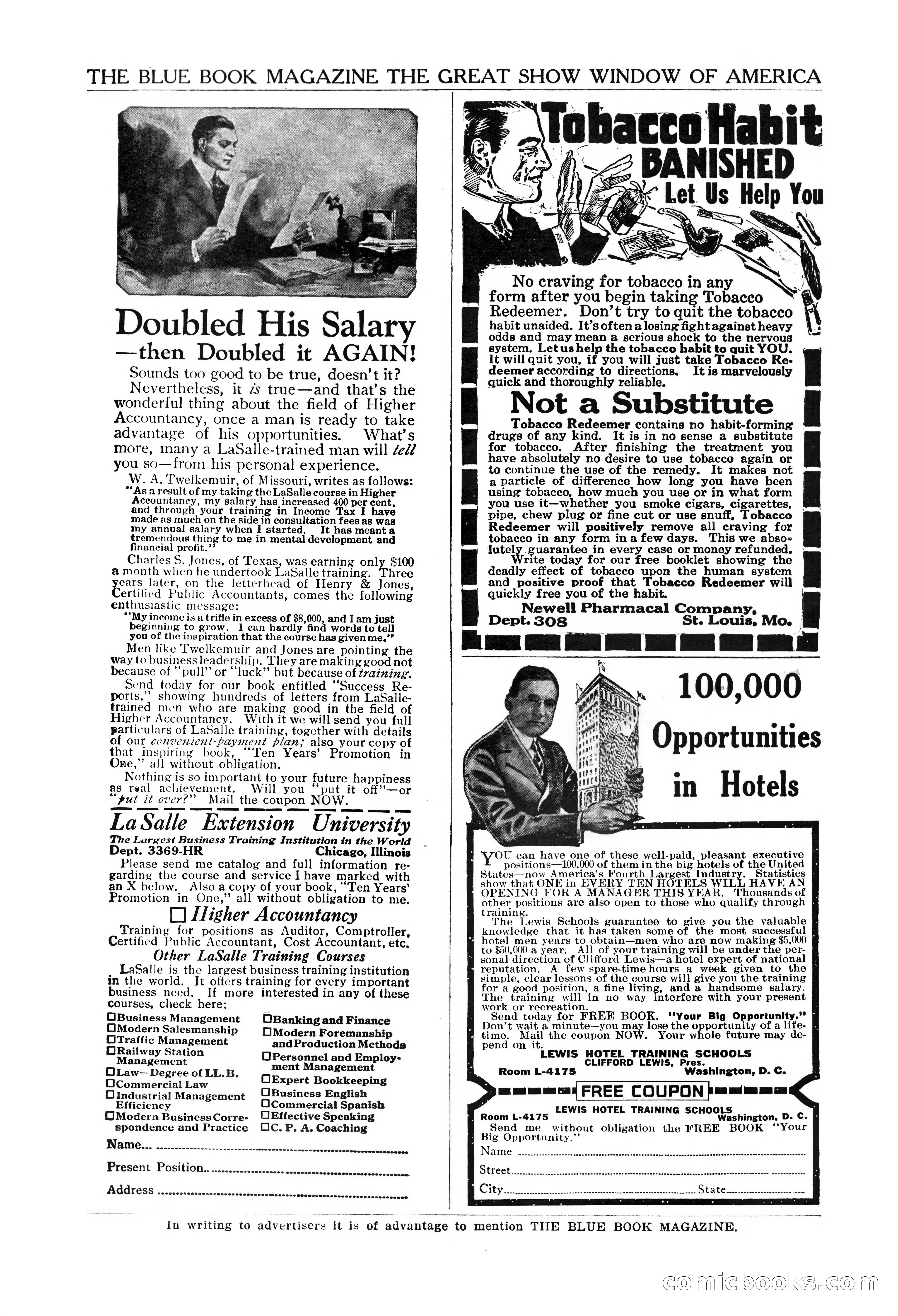 The Blue Book Magazine, March 1924 — page 200 of 216
