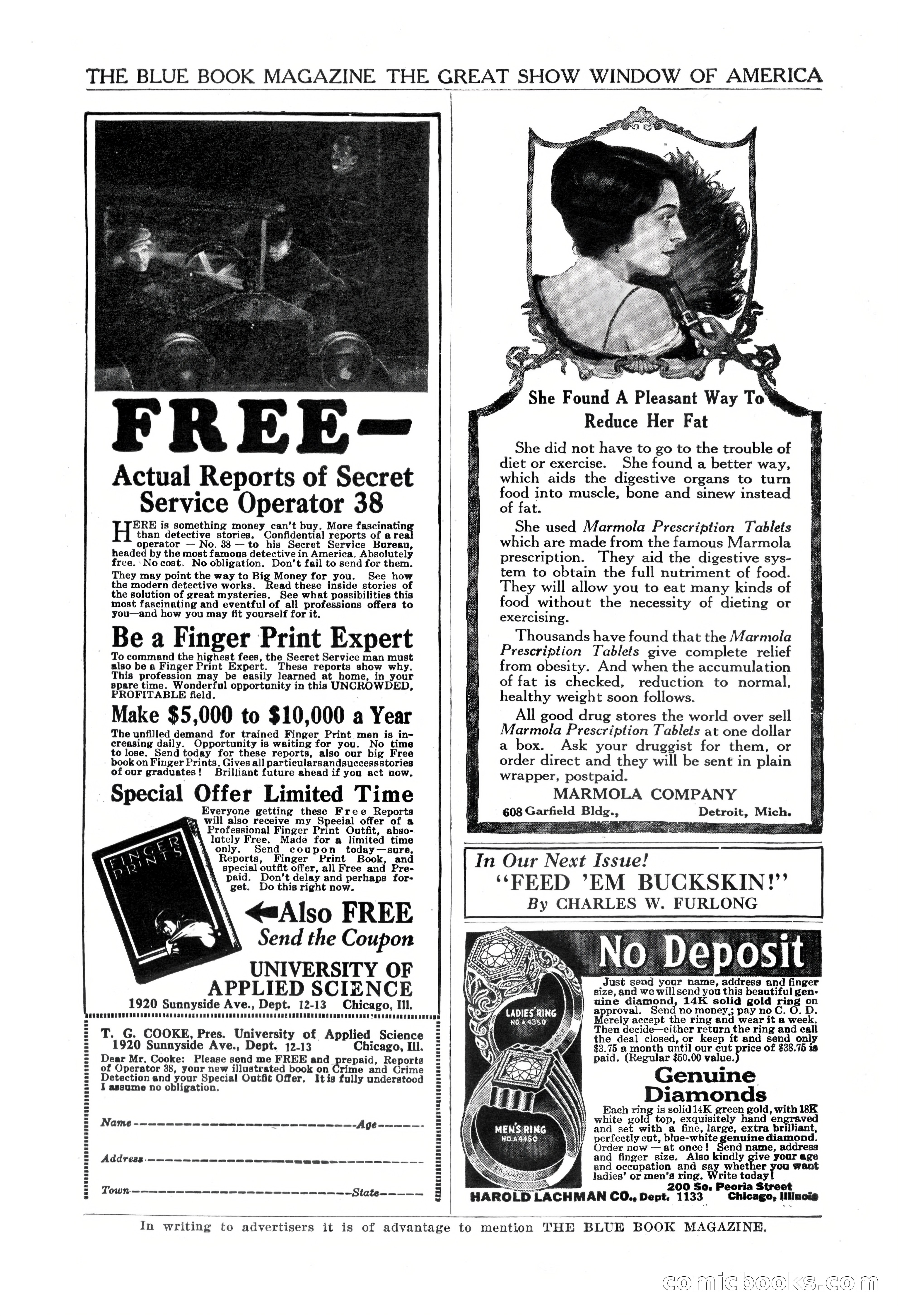 The Blue Book Magazine, March 1924 — page 206 of 216