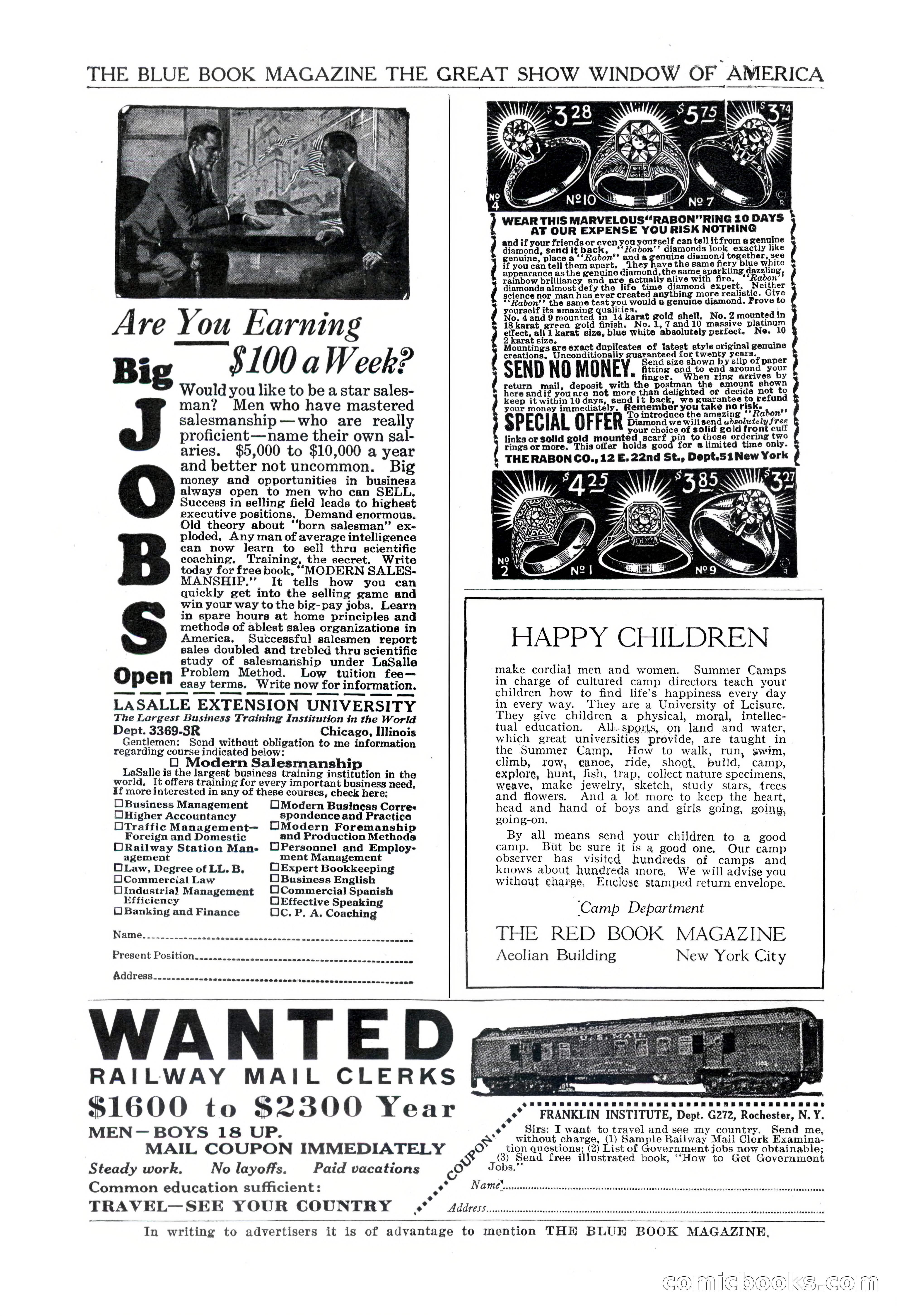 The Blue Book Magazine, March 1924 — page 212 of 216