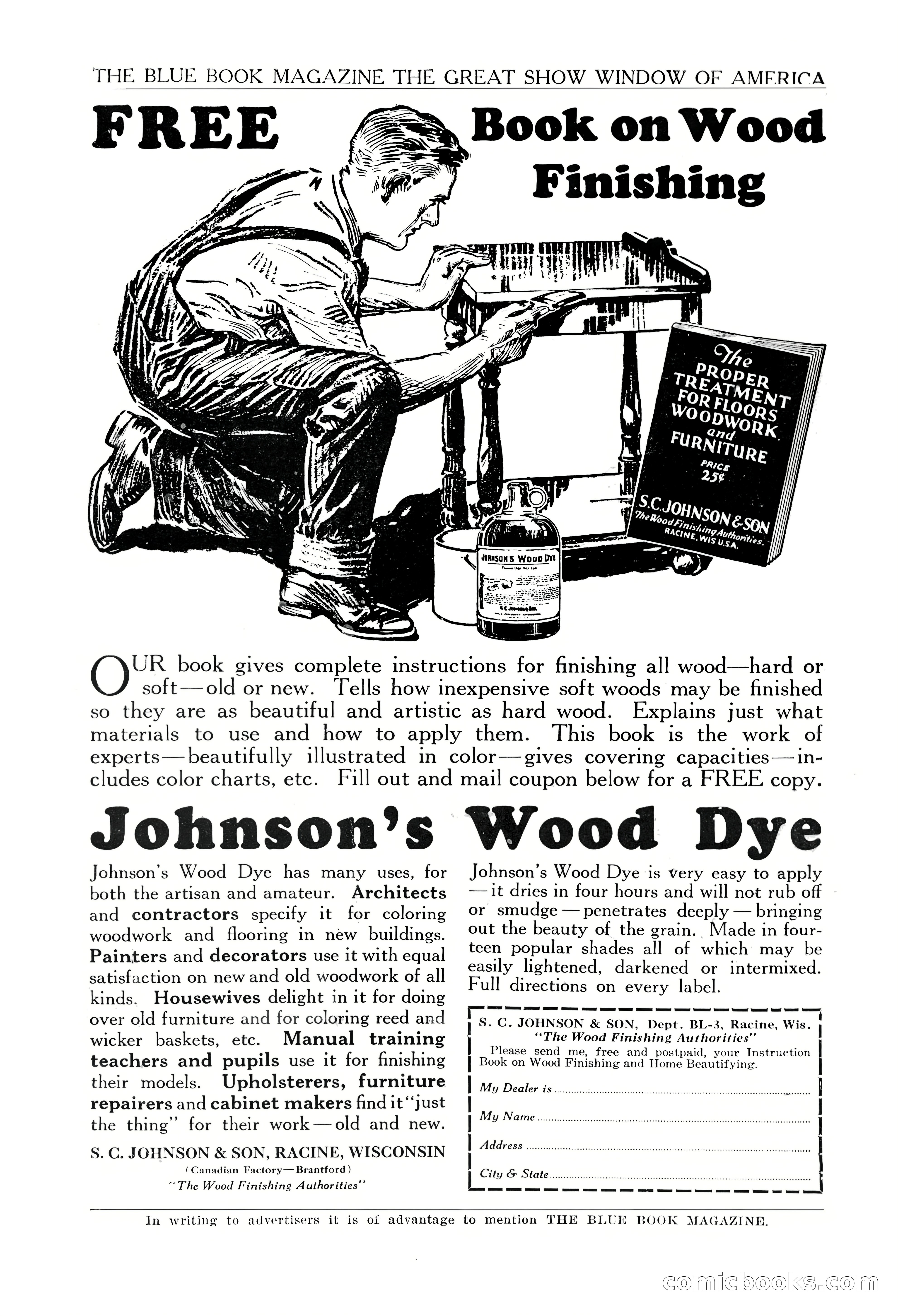 The Blue Book Magazine, March 1924 — page 215 of 216