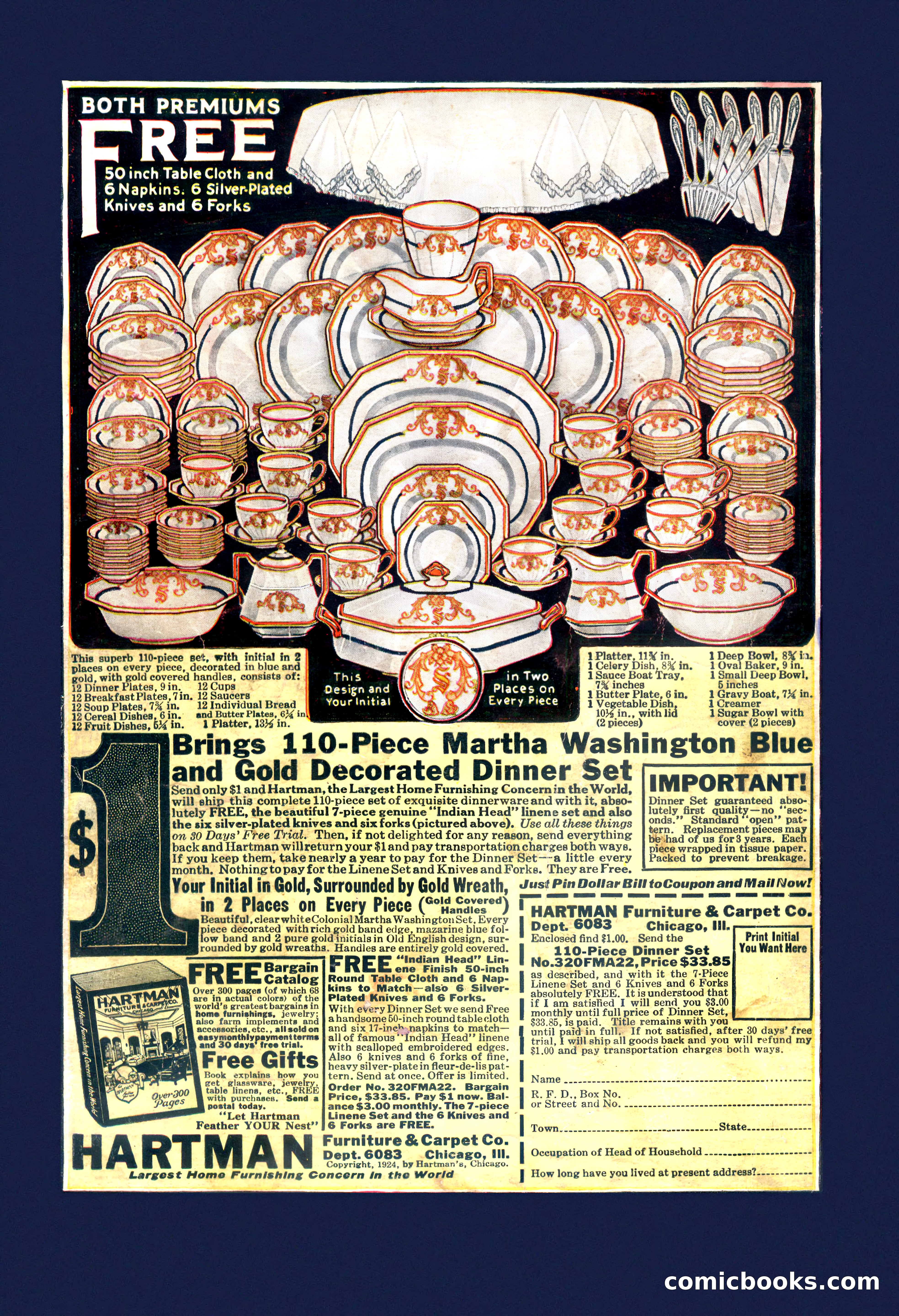 The Blue Book Magazine, March 1924 — page 216 of 216