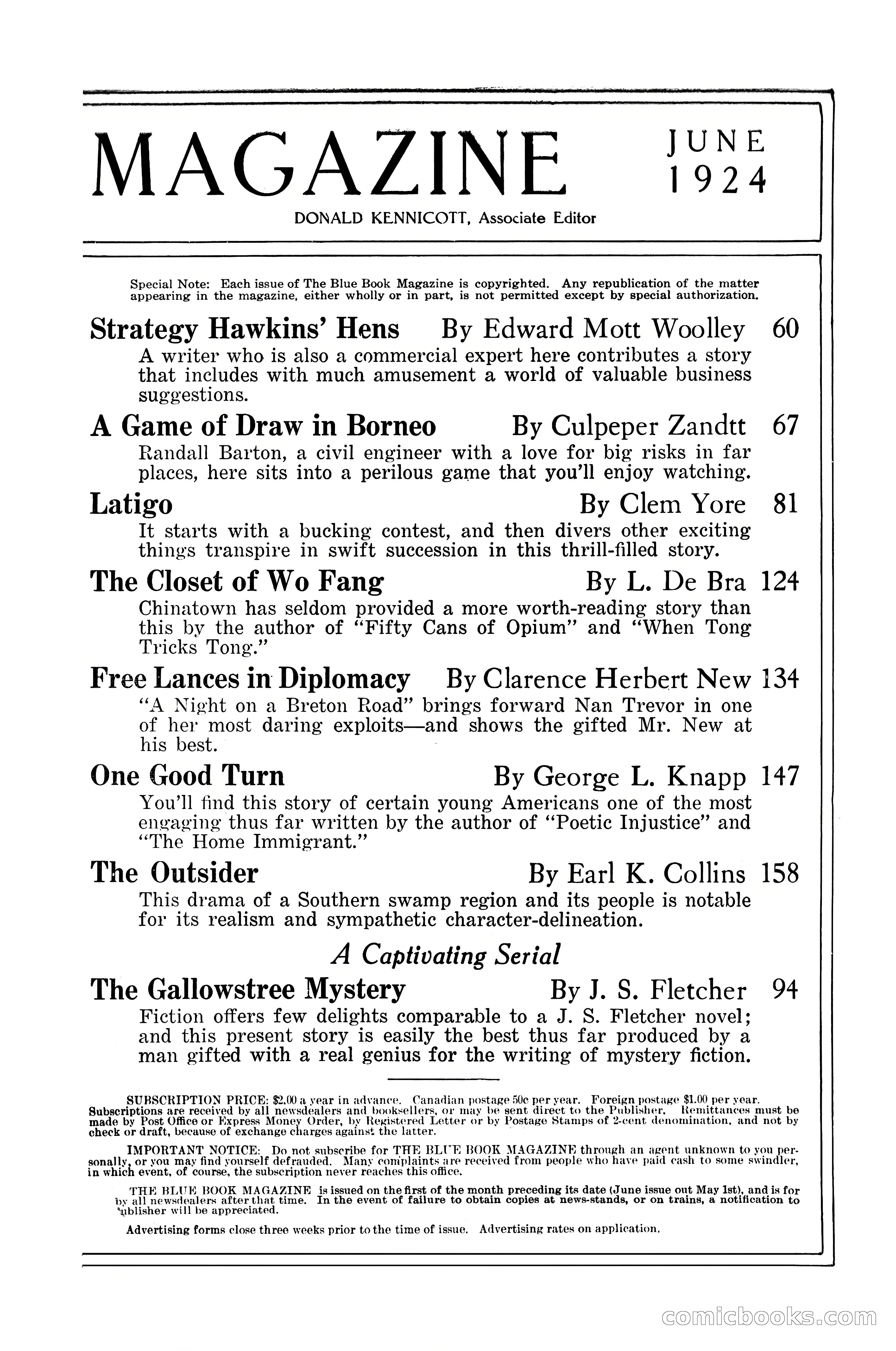 The Blue Book Magazine, June 1924 — page 5 of 216