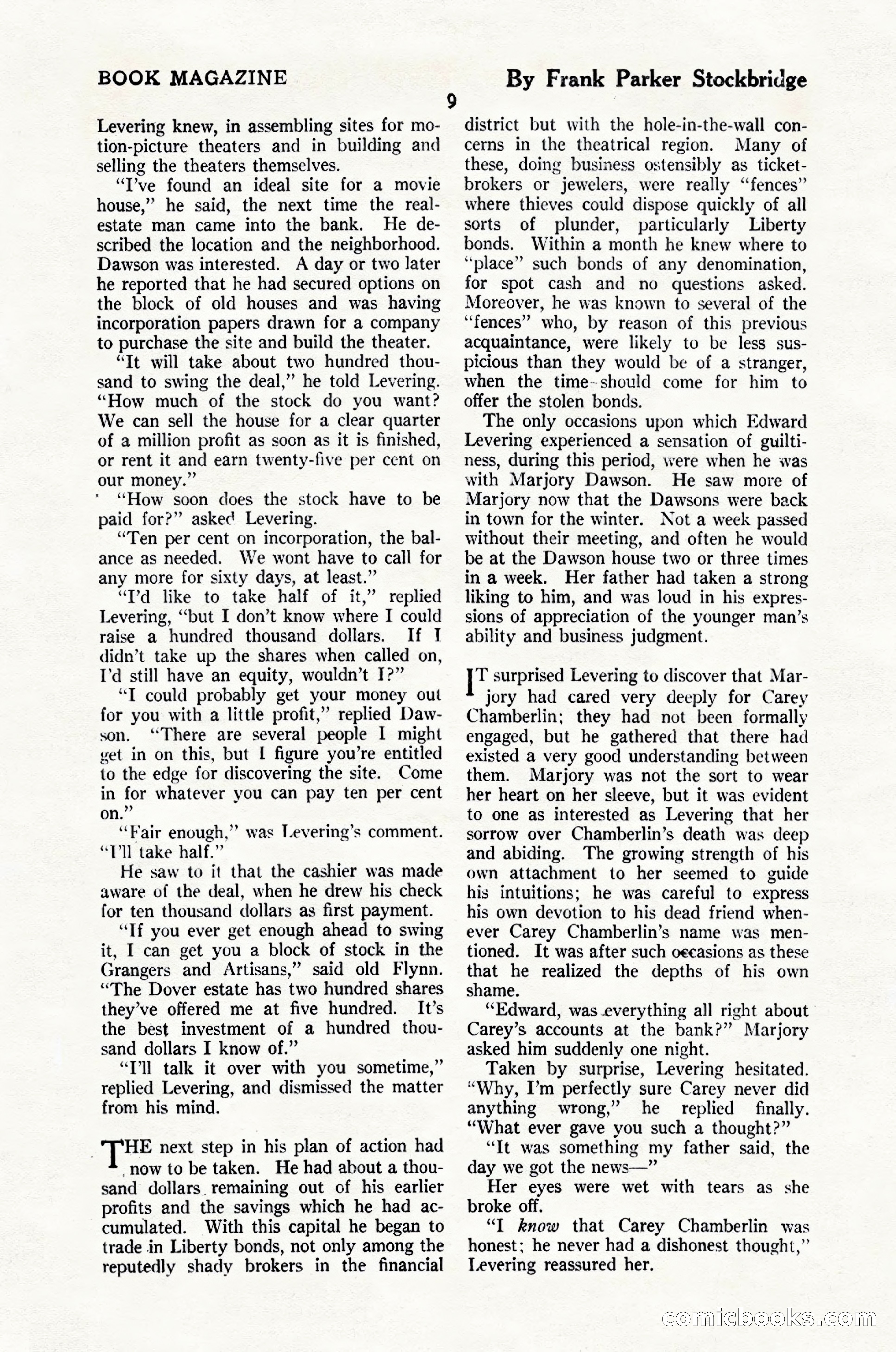The Blue Book Magazine, June 1924 — page 15 of 216