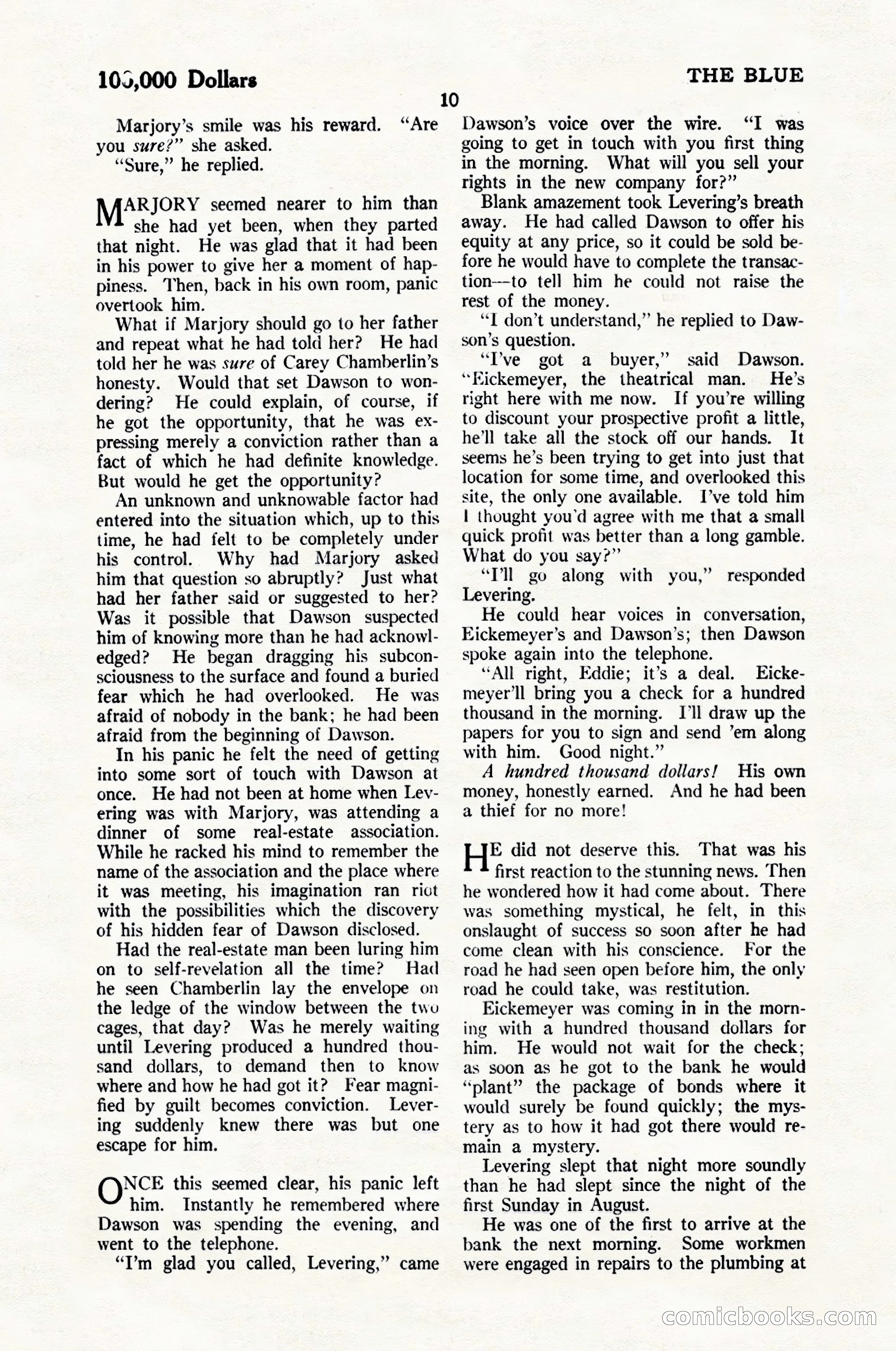 The Blue Book Magazine, June 1924 — page 16 of 216